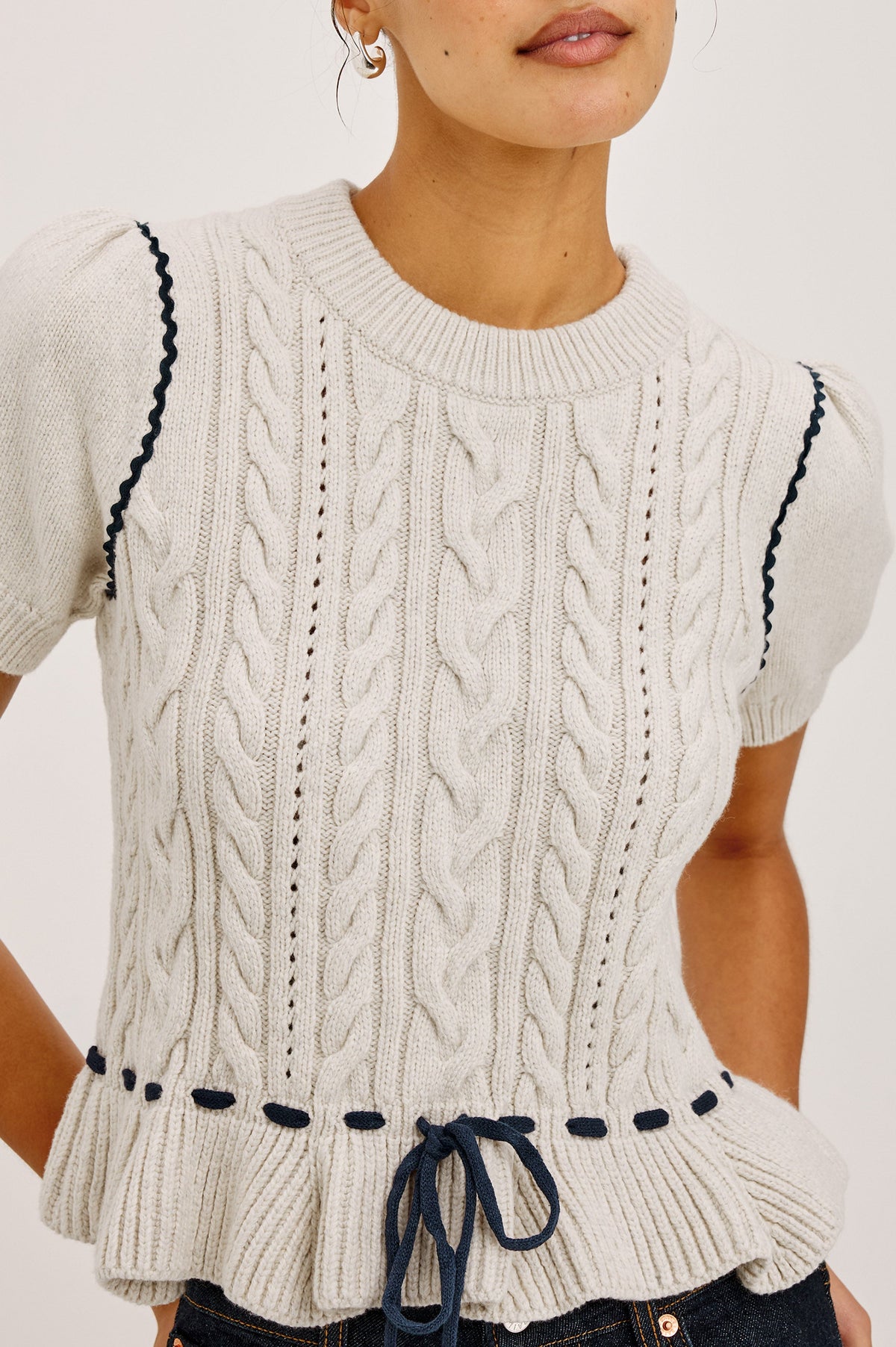 Chandi Sweater - Heather Oat