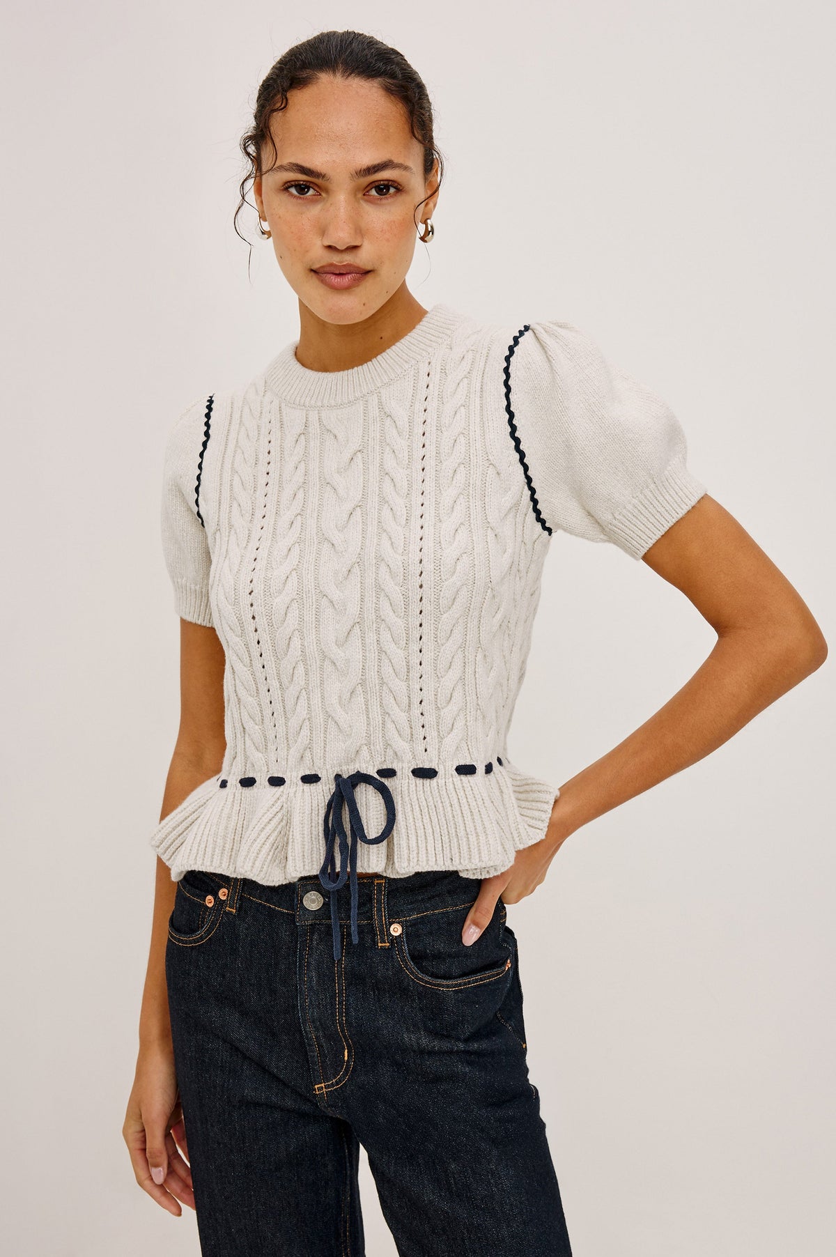 Chandi Sweater - Heather Oat