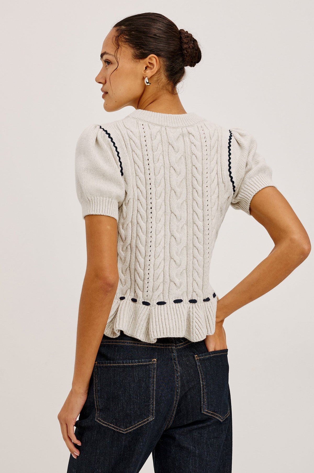 Chandi Sweater - Heather Oat