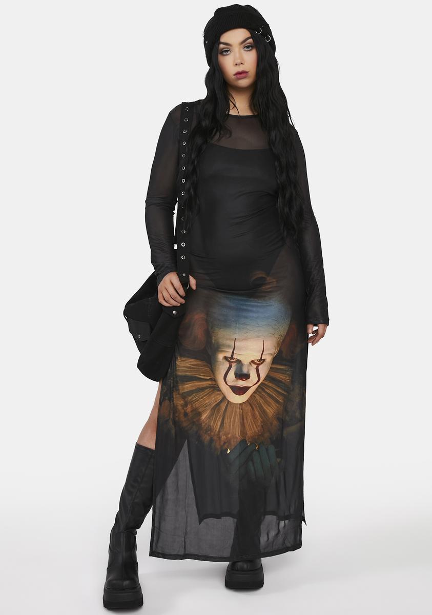 The Dancing Clown Maxi Dress