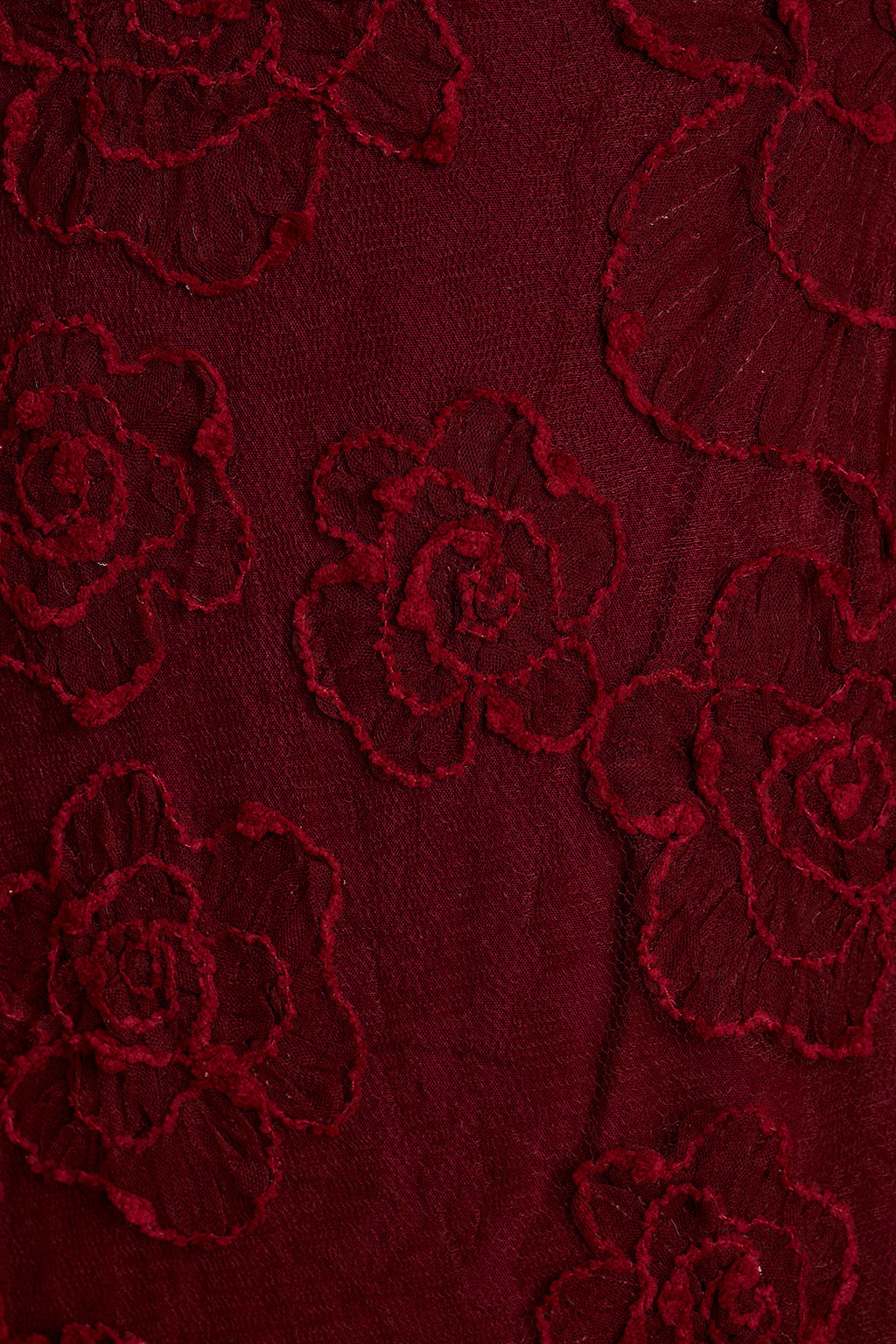 Daylight Mulberry Embroidered Maxi Dress