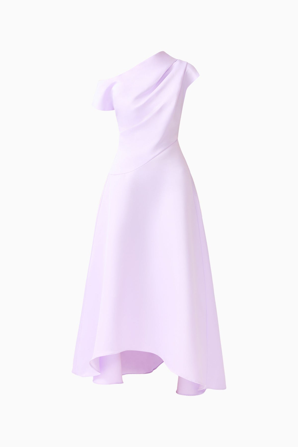 Marissa One Shoulder Gown in Purple