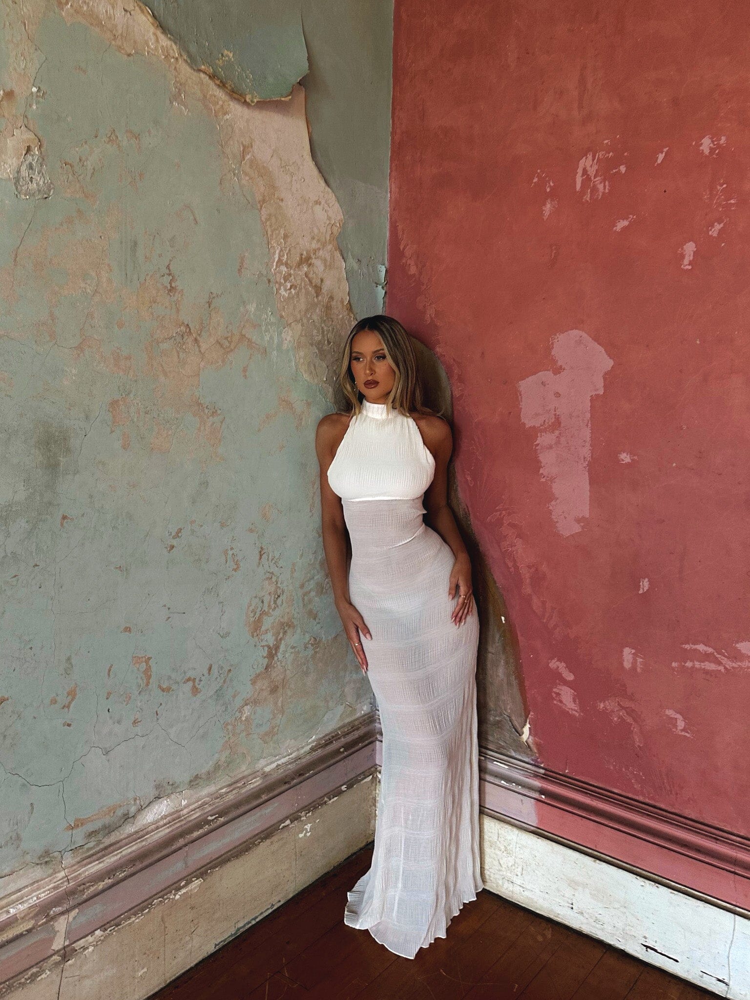 Diana Maxi Dress Ivory