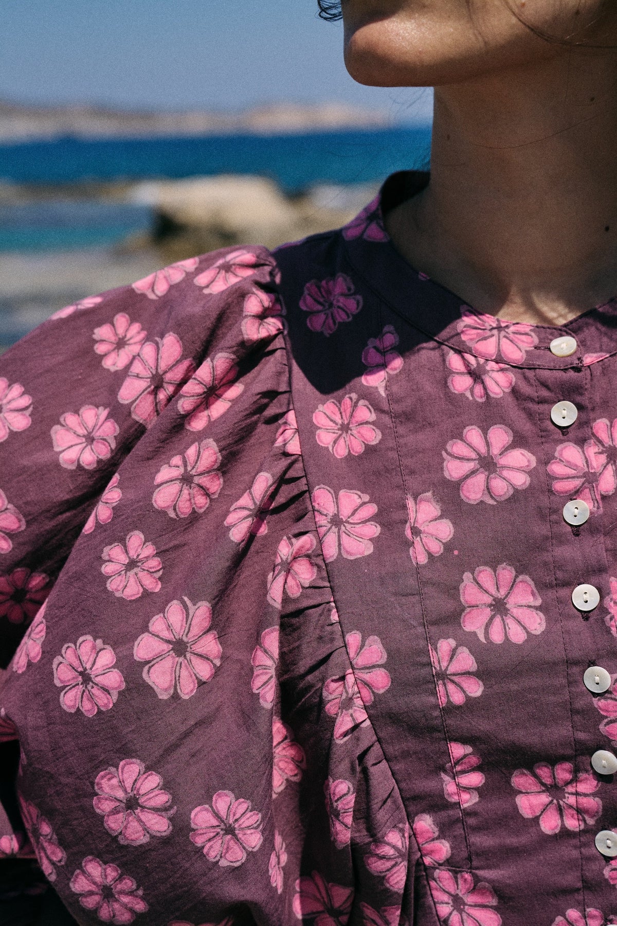 Anika Mini Dress ~ Pink Cosmos