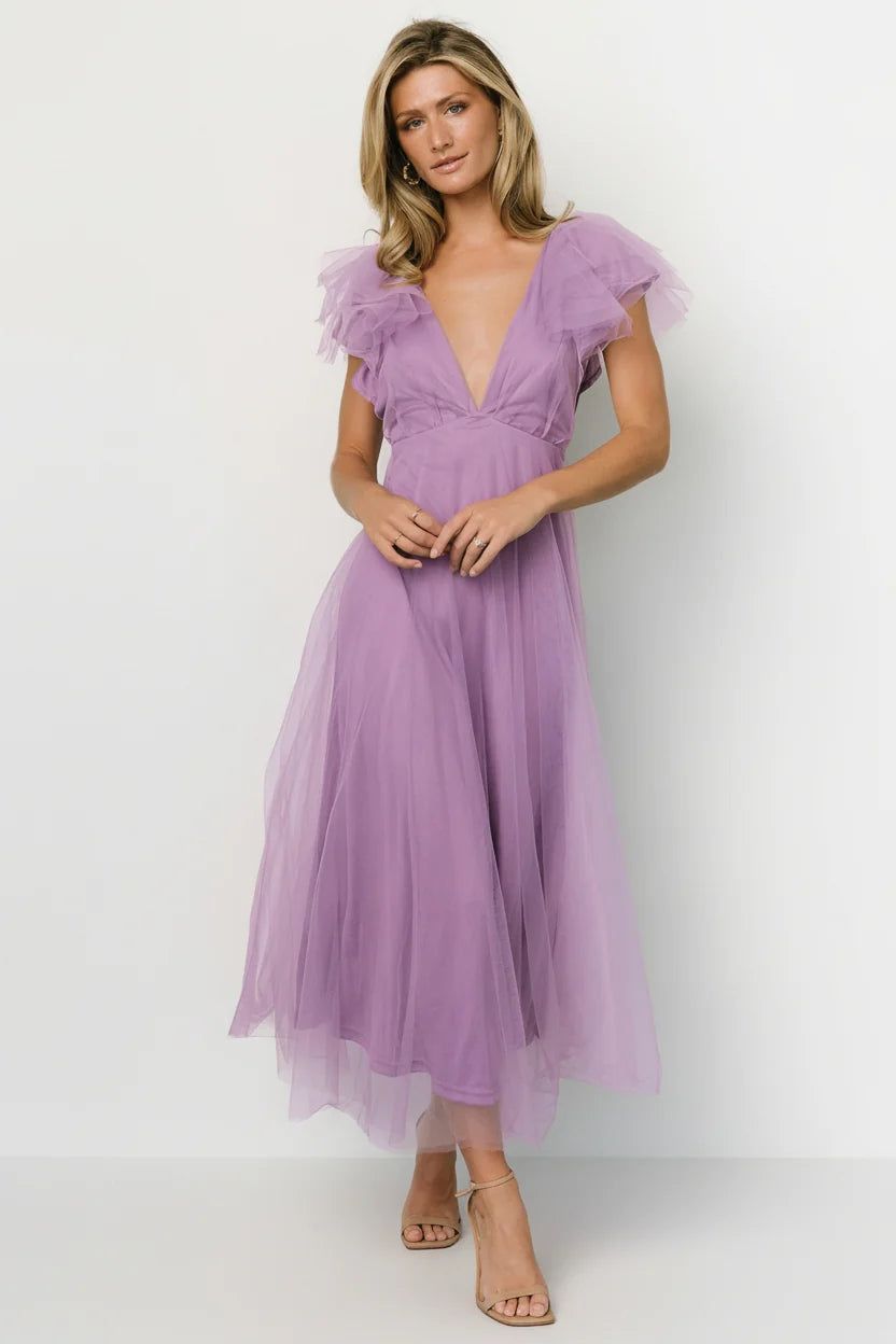 Annabella Tulle Dress | Lavender