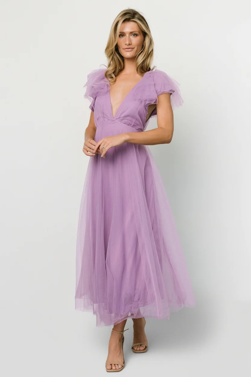 Annabella Tulle Dress | Lavender