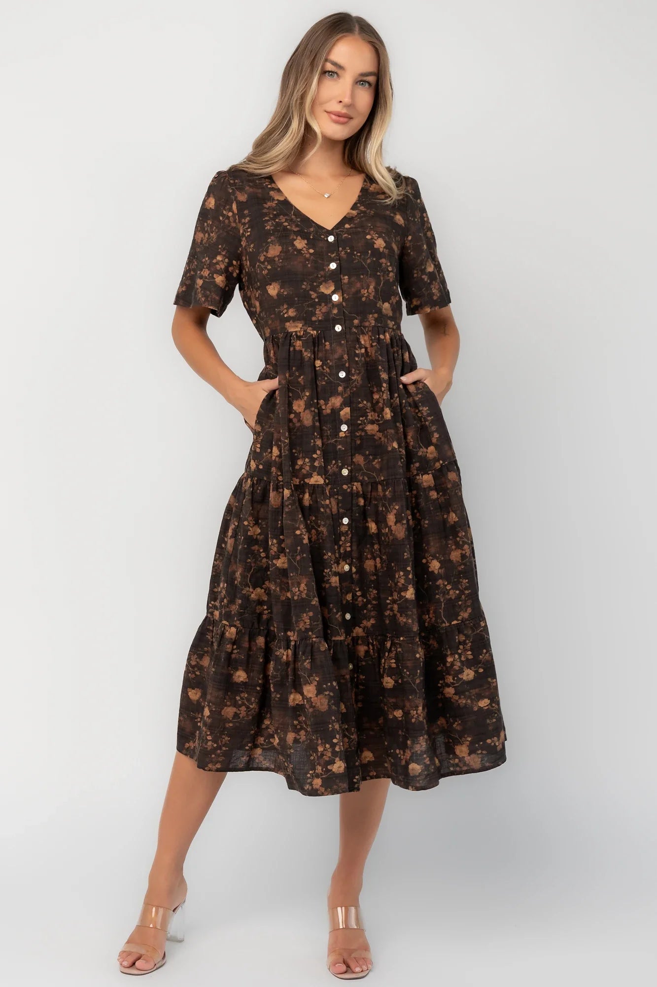 Annelise Midi Dress | Clove Floral