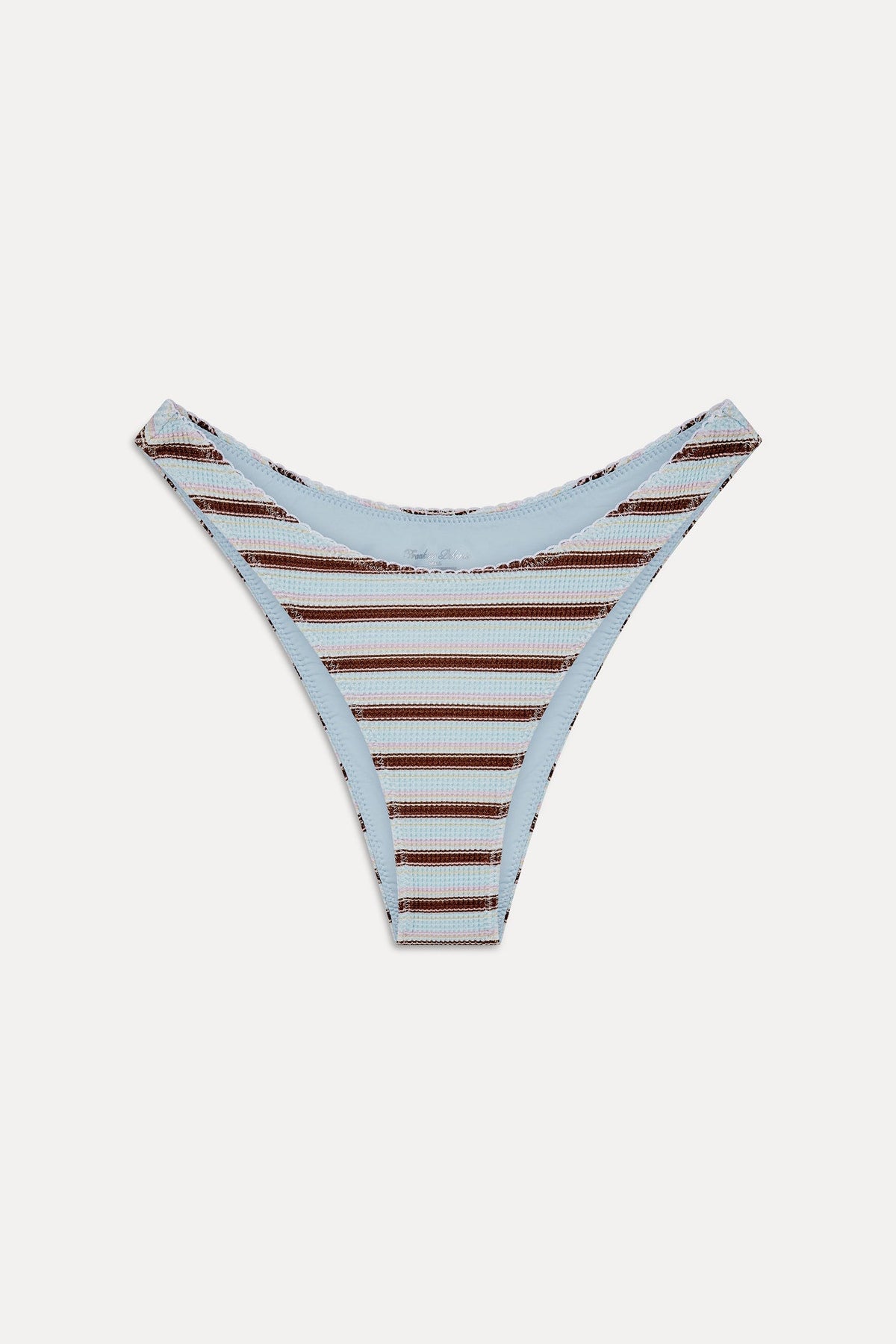 Dove Striped Bikini Bottom - Verona Stripe