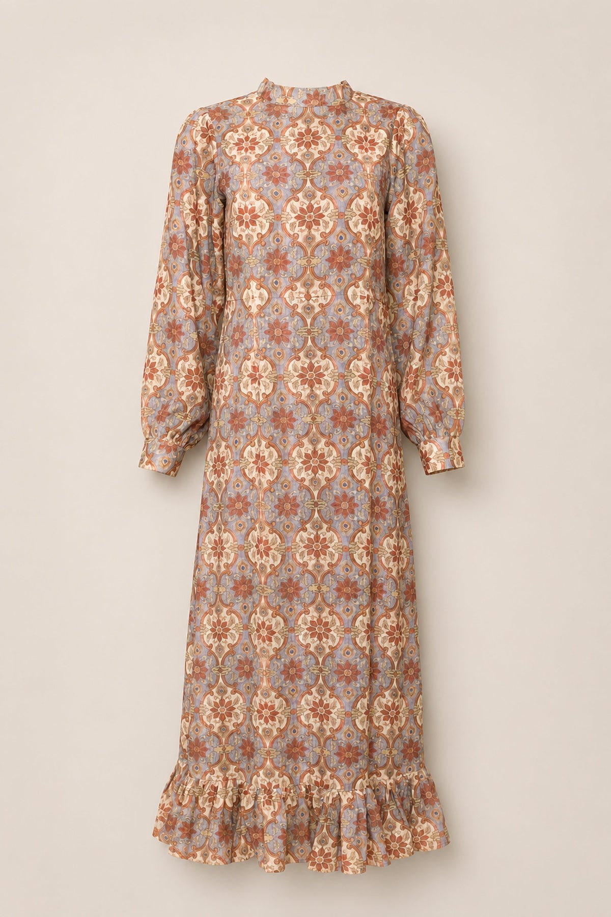 Draper Dress in Golden Hour Tesserae