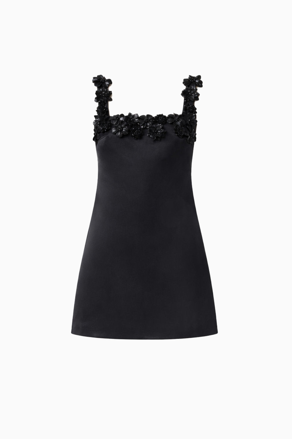 Lucetta Shift Mini Dress in Black