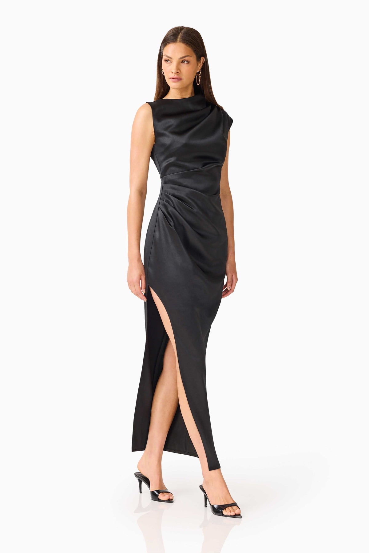 Coralie Maxi Gown in Black