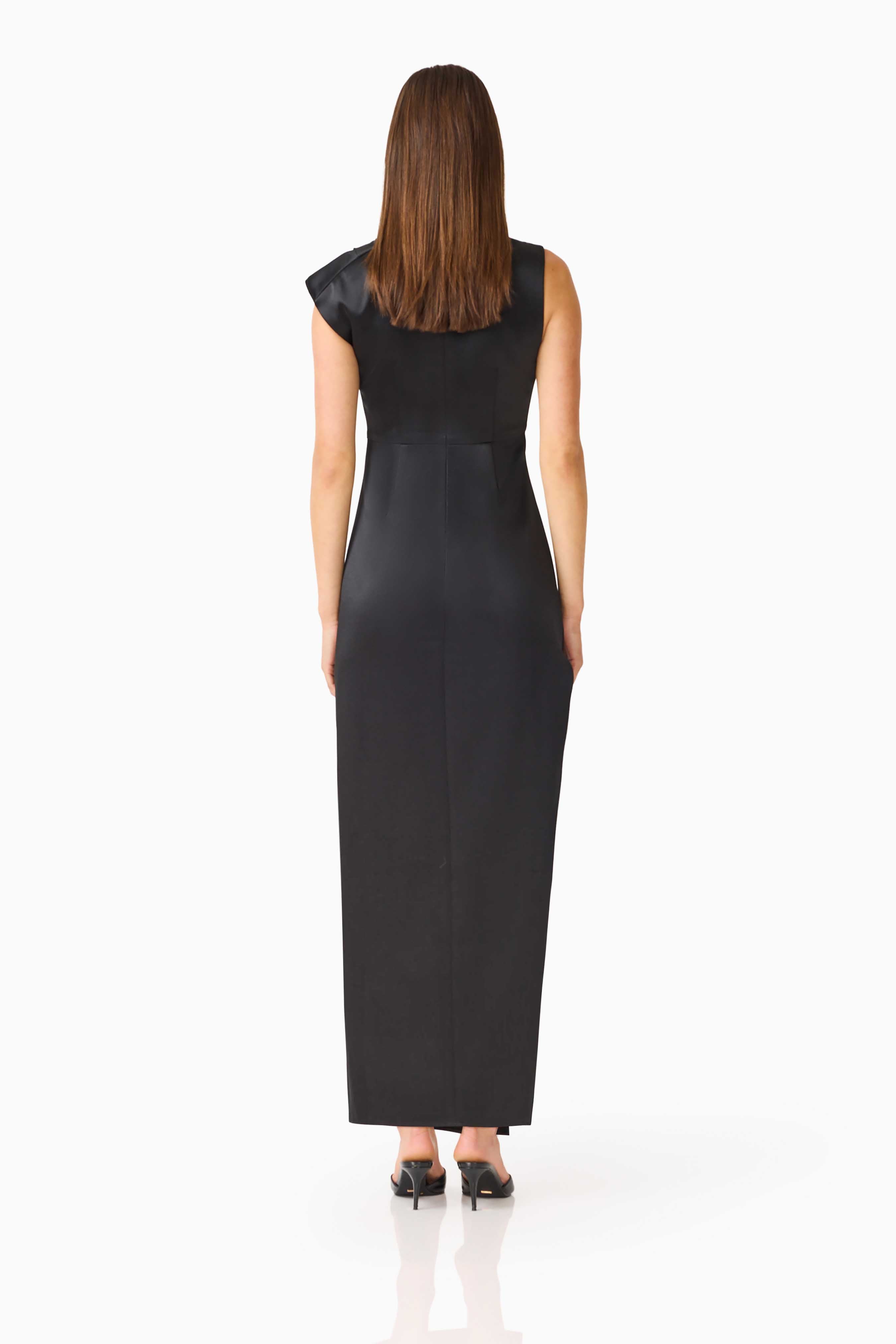 Coralie Maxi Gown in Black