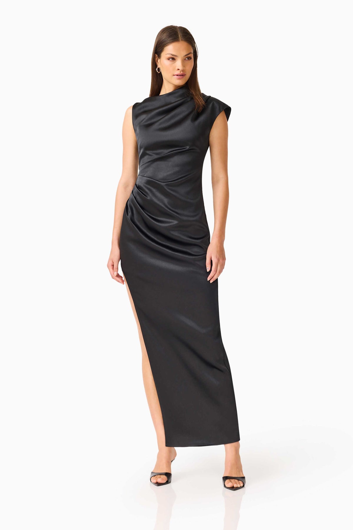 Coralie Maxi Gown in Black