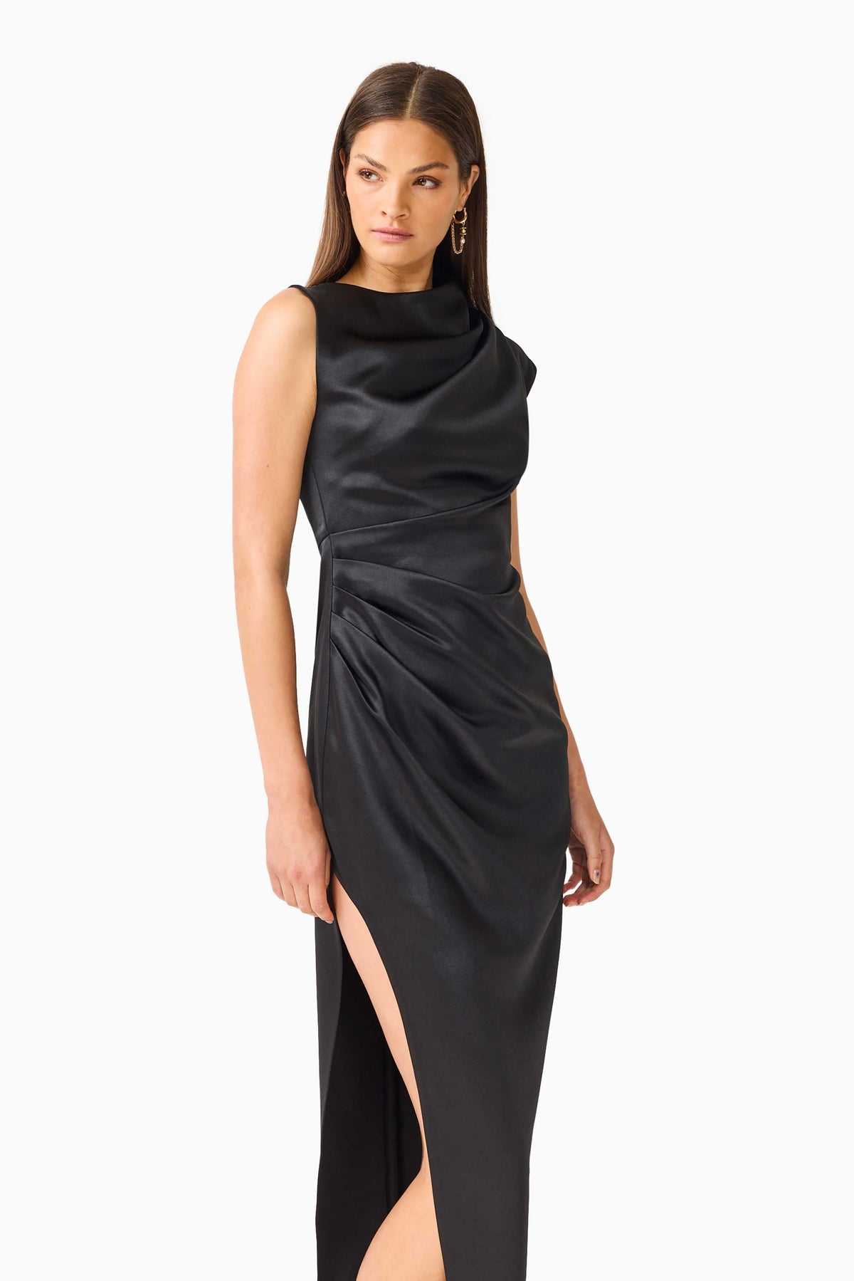 Coralie Maxi Gown in Black
