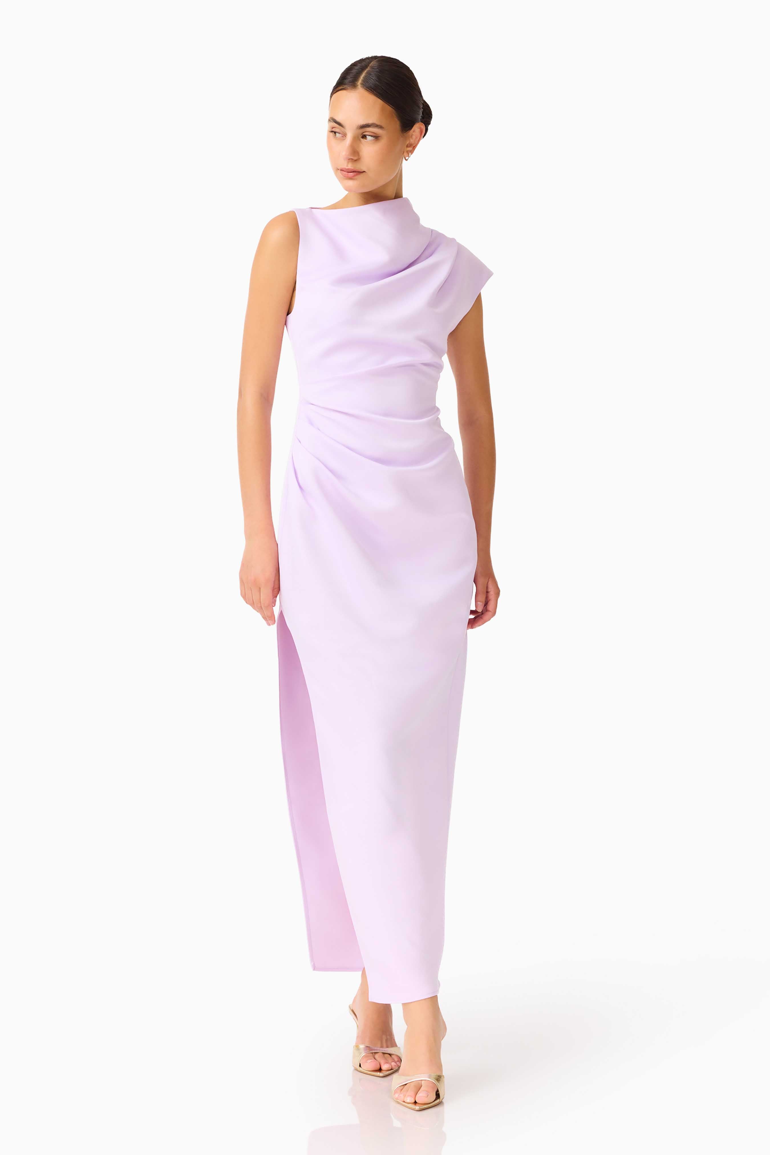 Coralie Maxi Gown in Purple