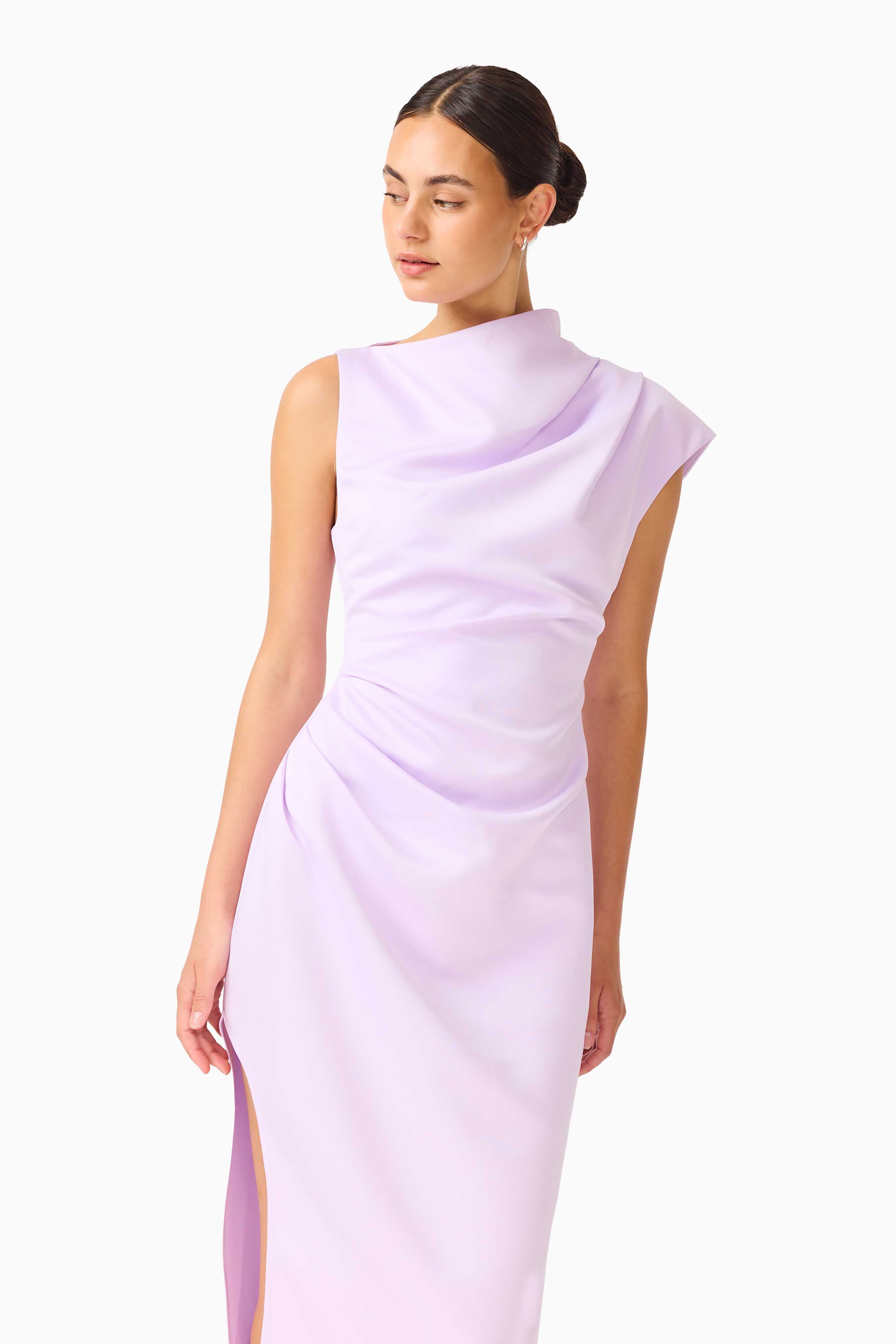 Coralie Maxi Gown in Purple