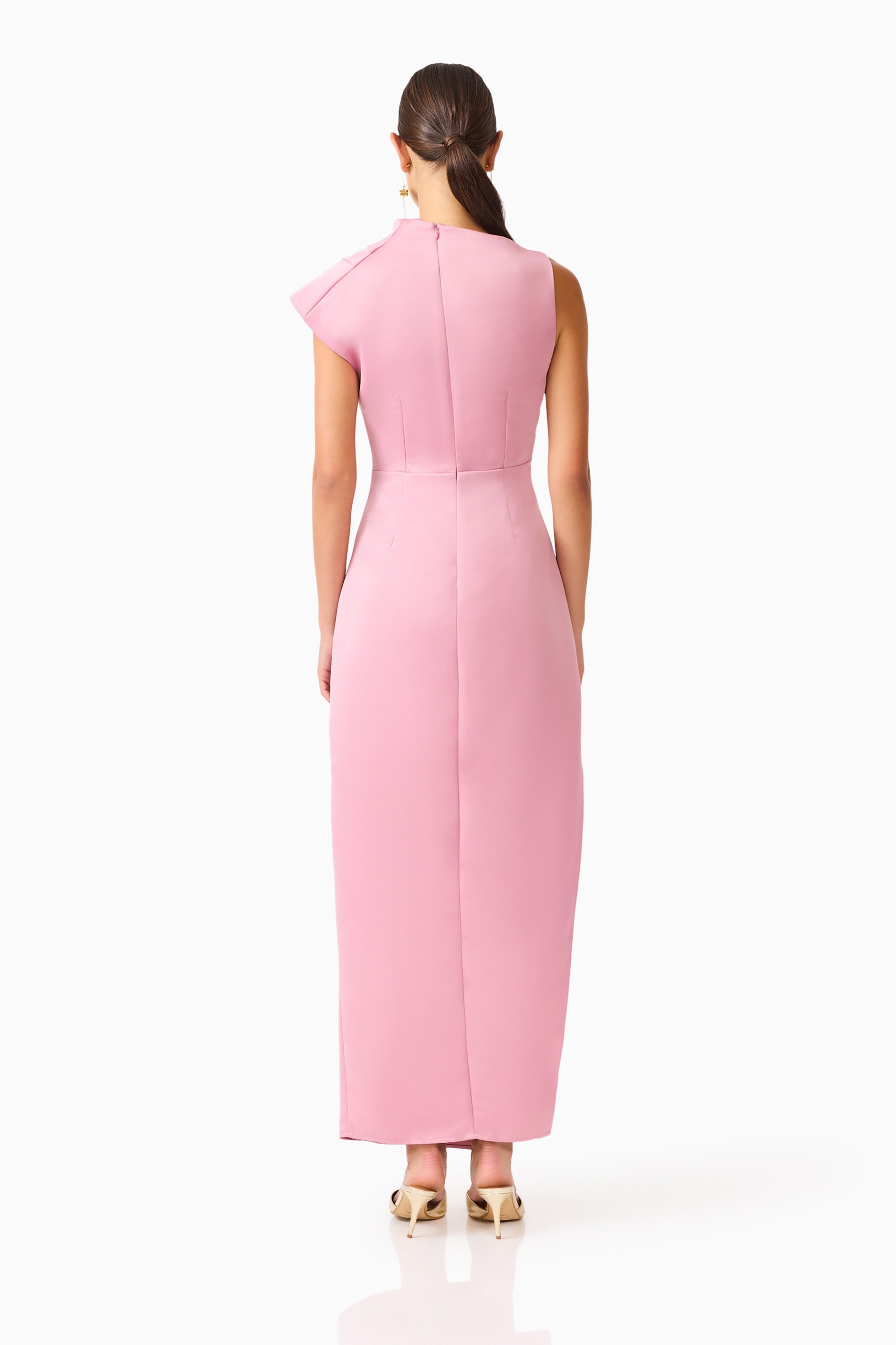 Coralie Maxi Gown in Pink