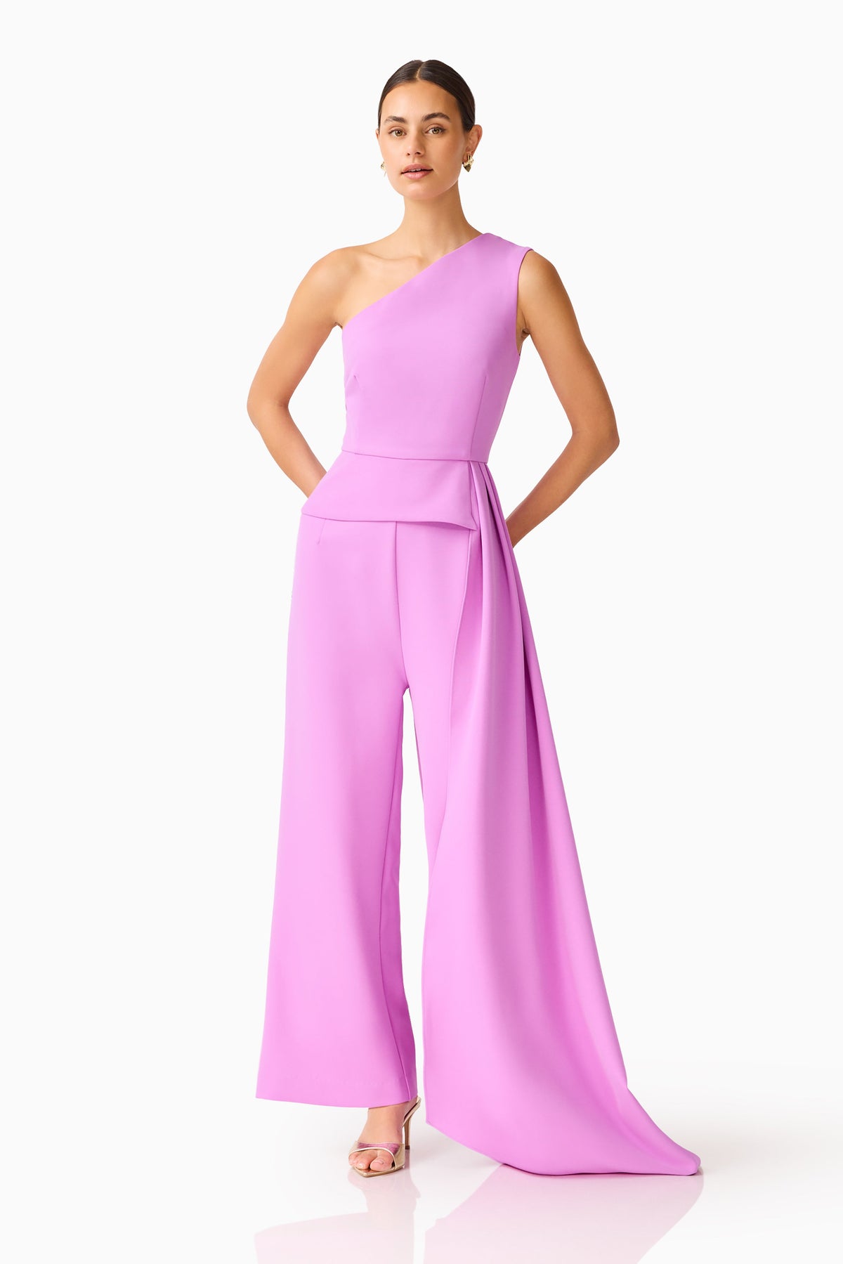 Solenne Jumpsuit in Purple