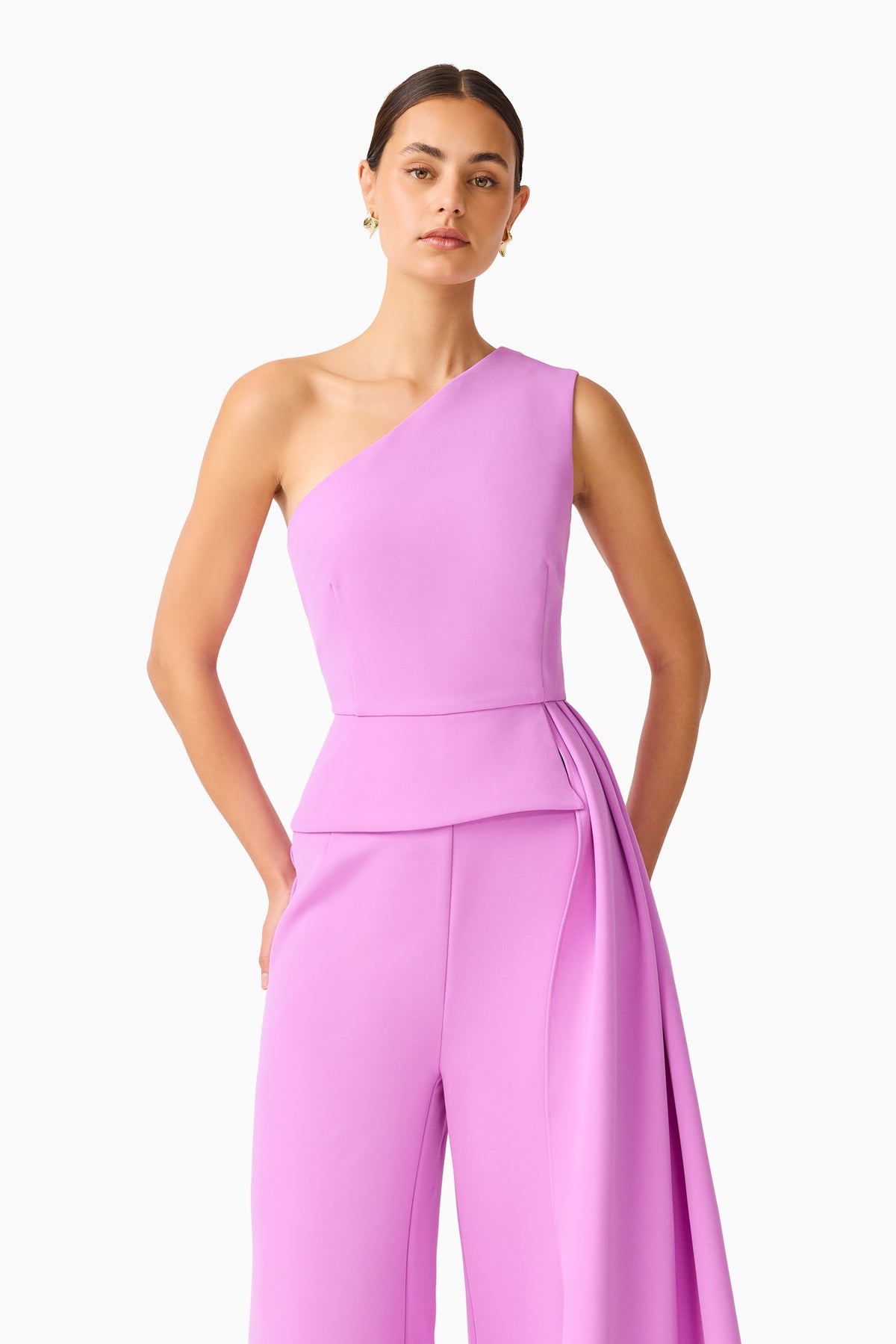 Solenne Jumpsuit in Purple