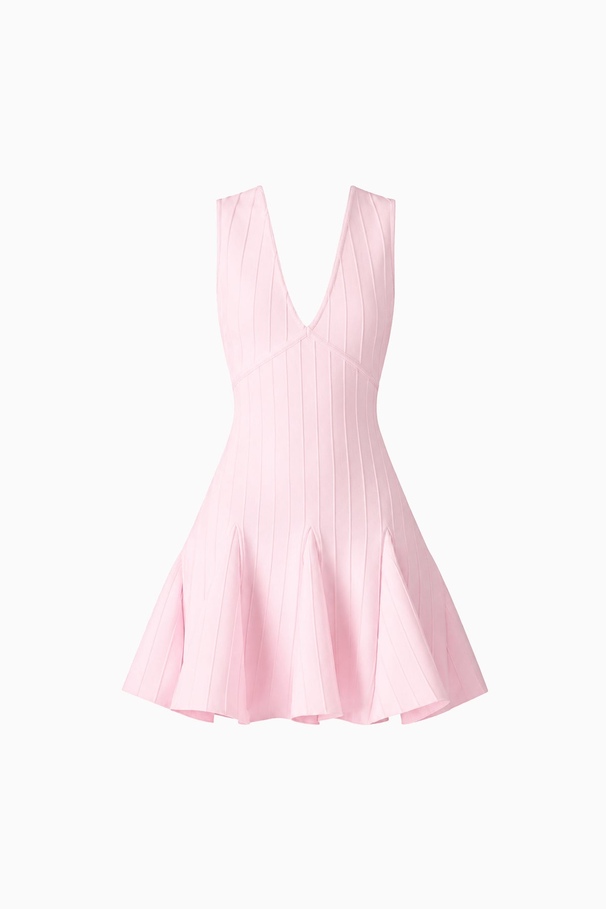 Marla V-Neck Mini Dress in Pink