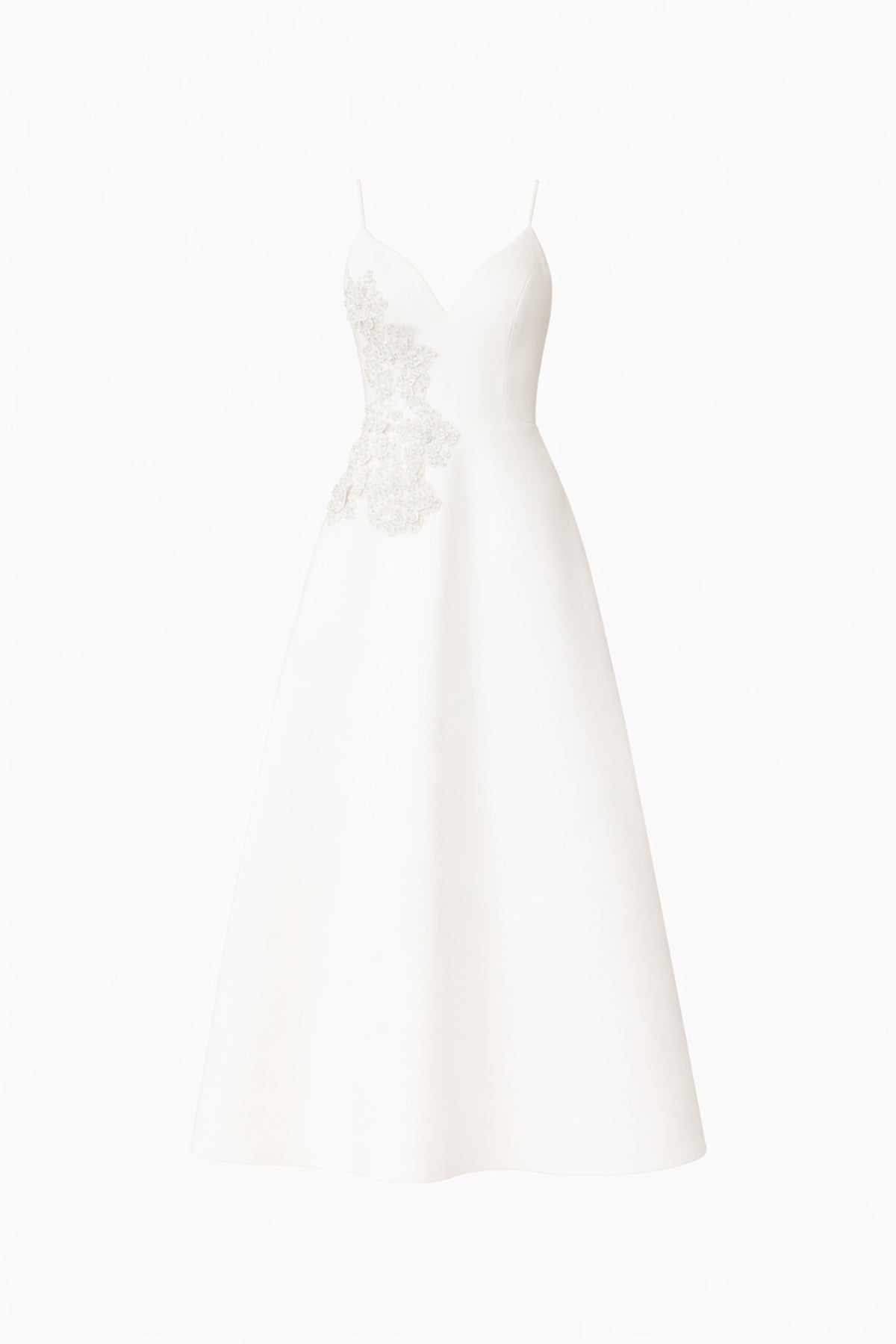 Stella A-Line Gown in White