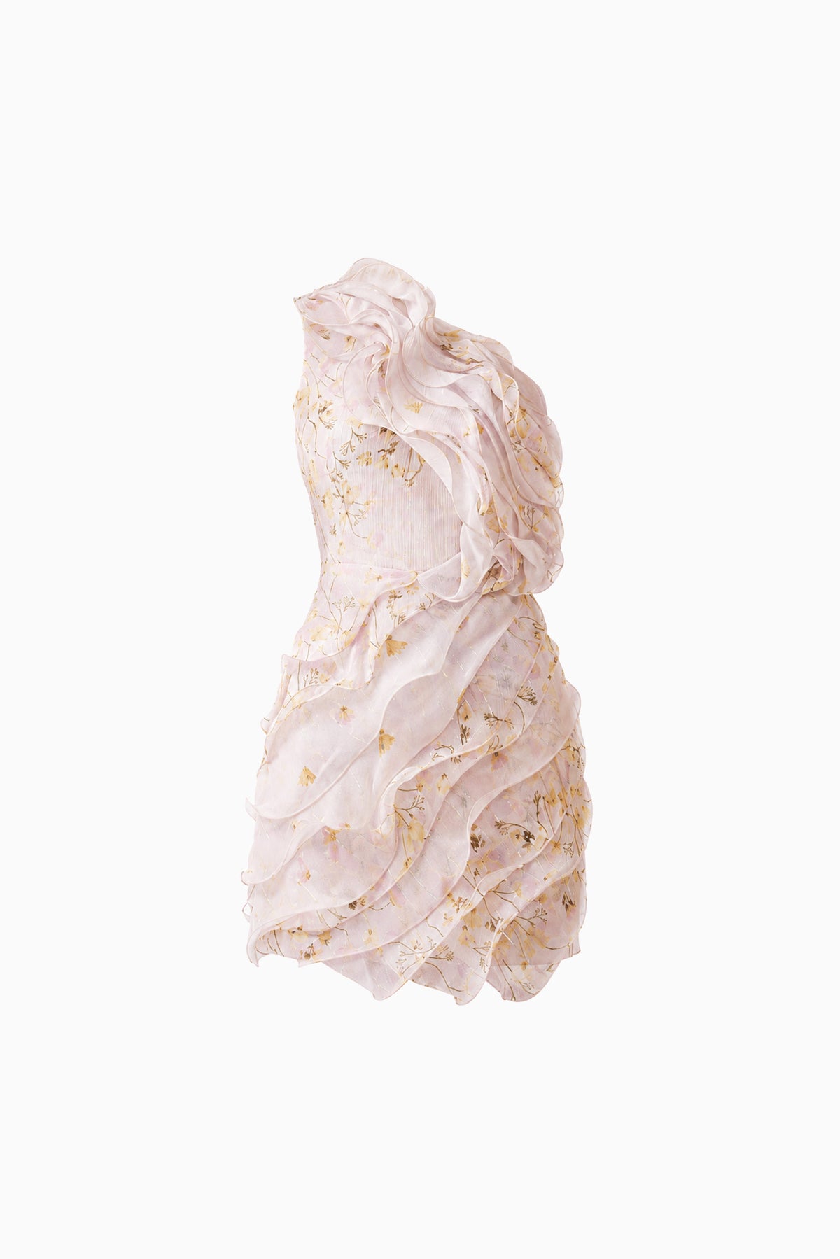 Tulsia Floral Mini Dress in Pink
