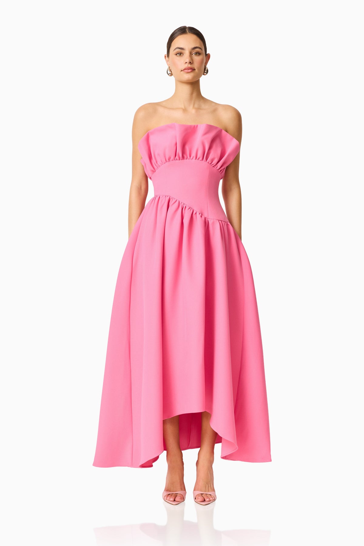 Laurel Sleeveless Maxi Dress in Pink
