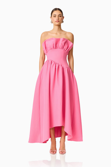 Laurel Sleeveless Maxi Dress in Pink
