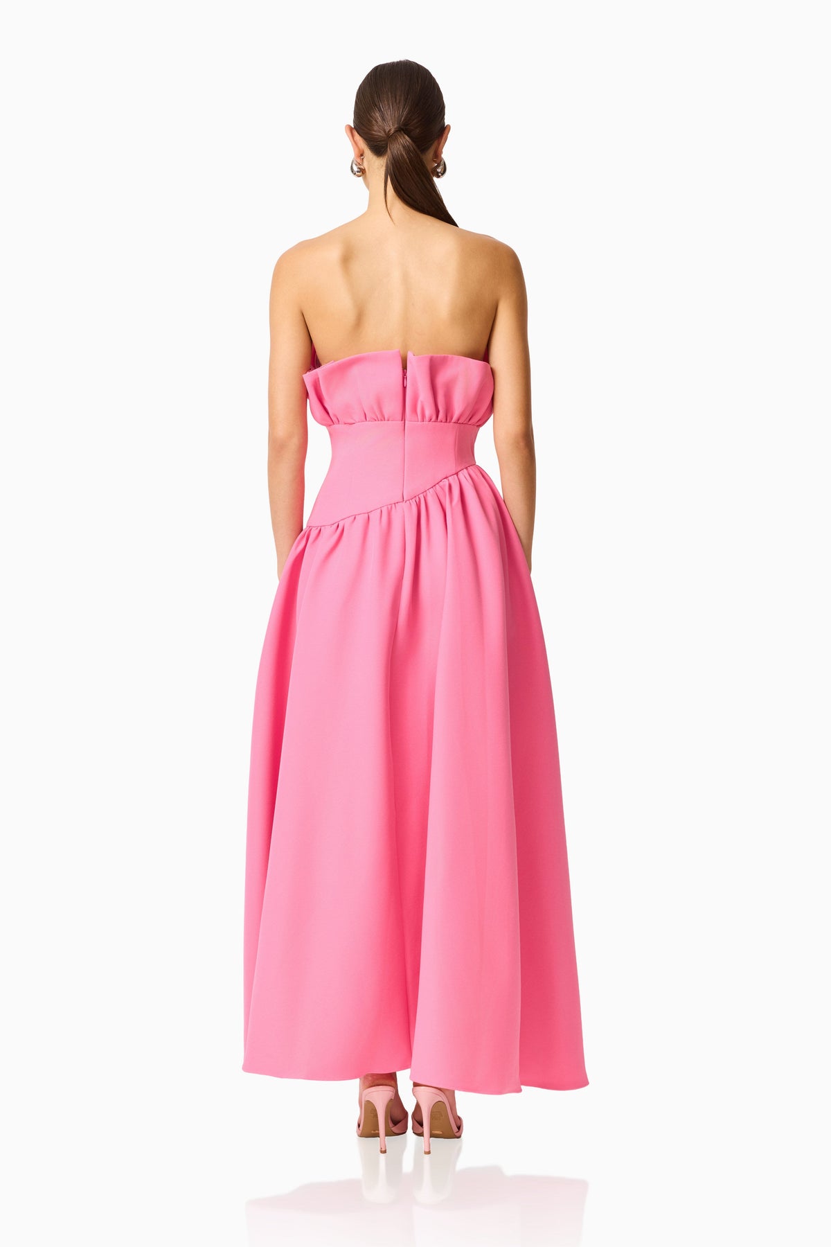 Laurel Sleeveless Maxi Dress in Pink