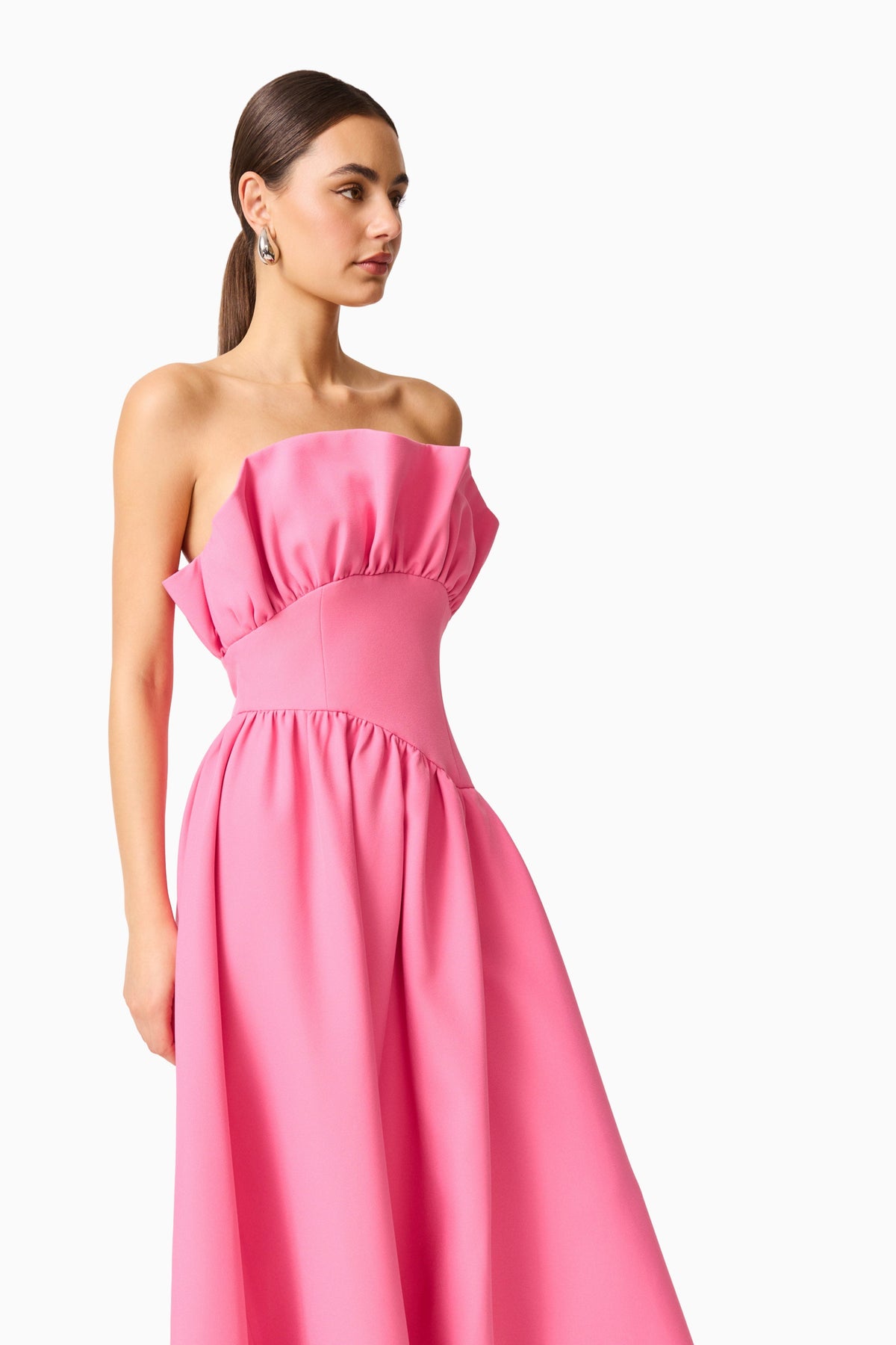 Laurel Sleeveless Maxi Dress in Pink