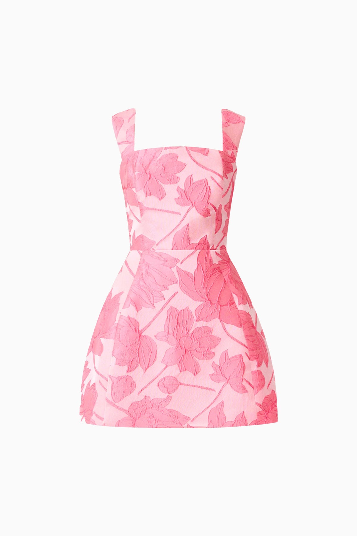 Dionne Tulip Mini Dress in Pink Floral