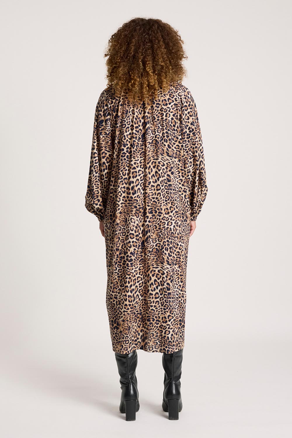 Bajau Cotton Blend Button Dress - Nomad