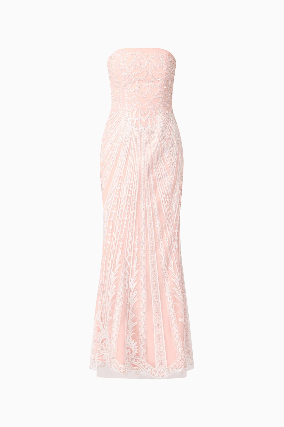 Kiki Strapless Gown in Pink