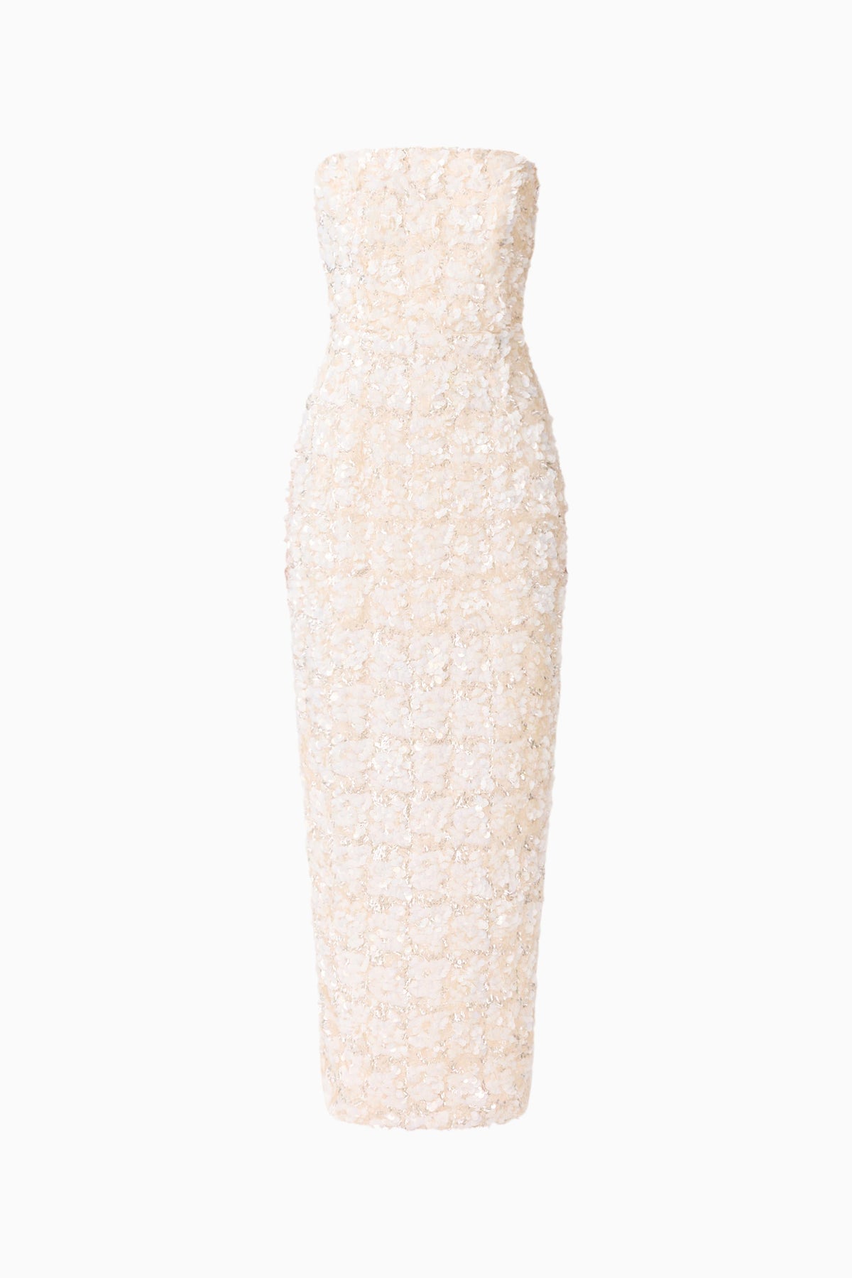 Silvana Column Gown in Cream
