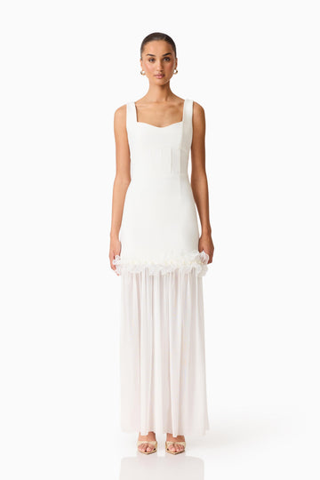 Sia Sweetheart Gown in White