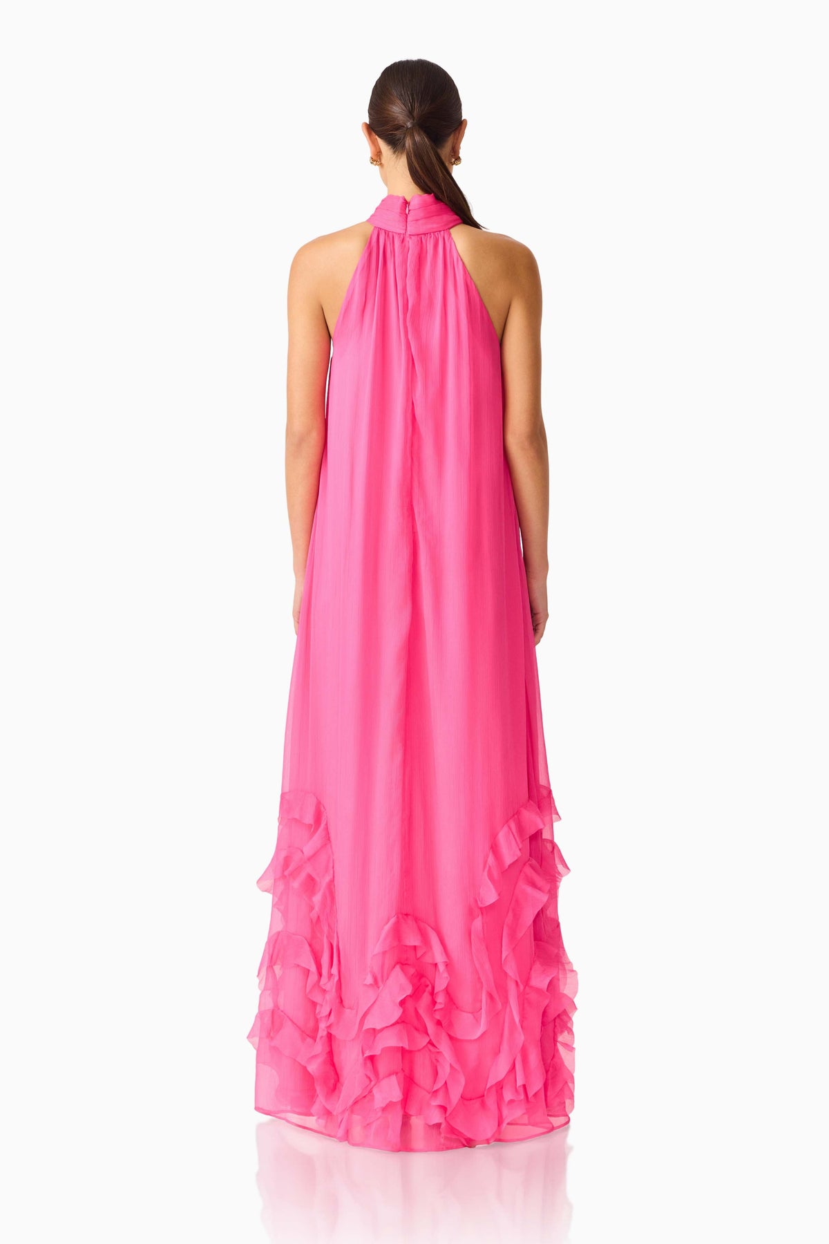 Carla Halter Gown in Pink