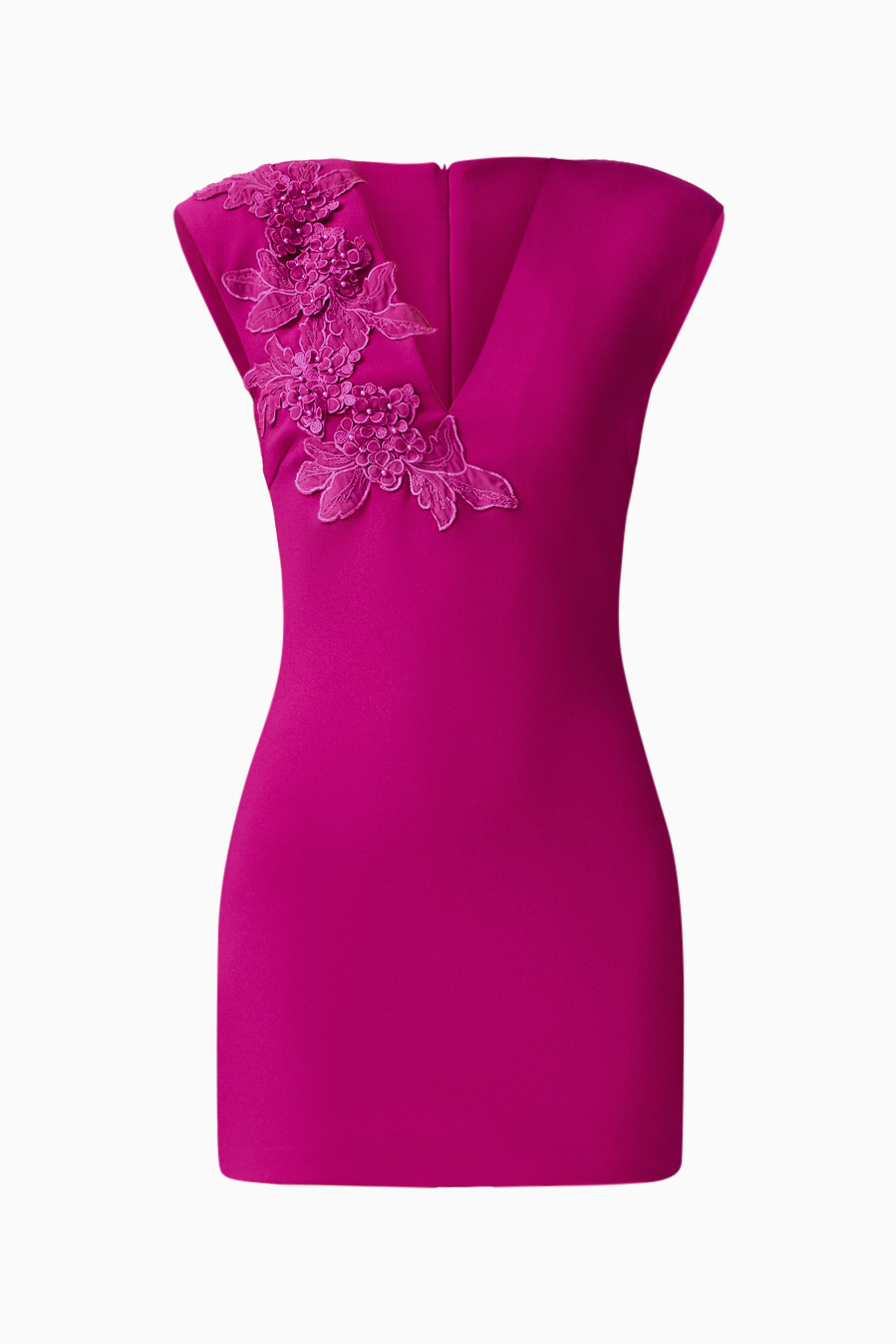 Dahlira Shift Mini Dress in Orchid Pink