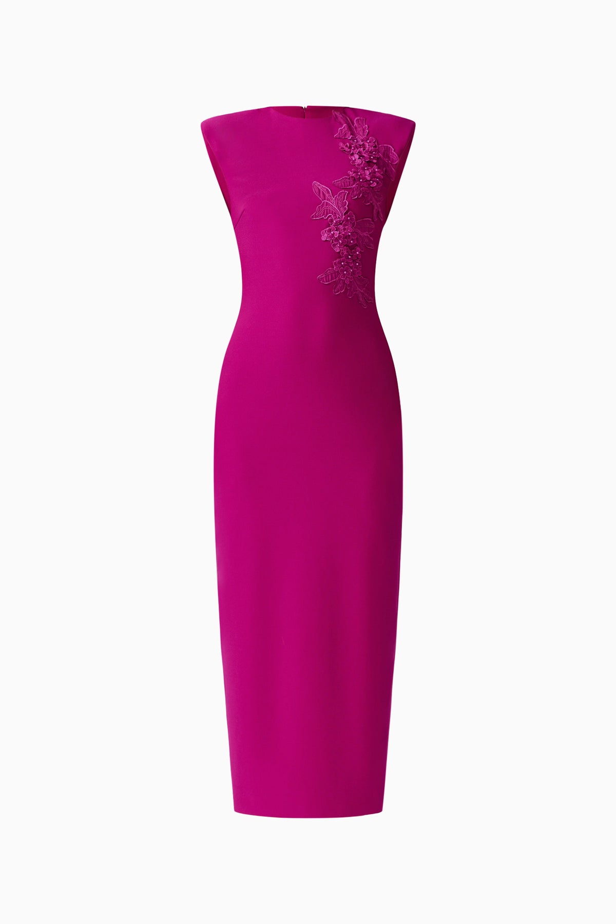 Dahlira Column Maxi Dress in Orchid Pink