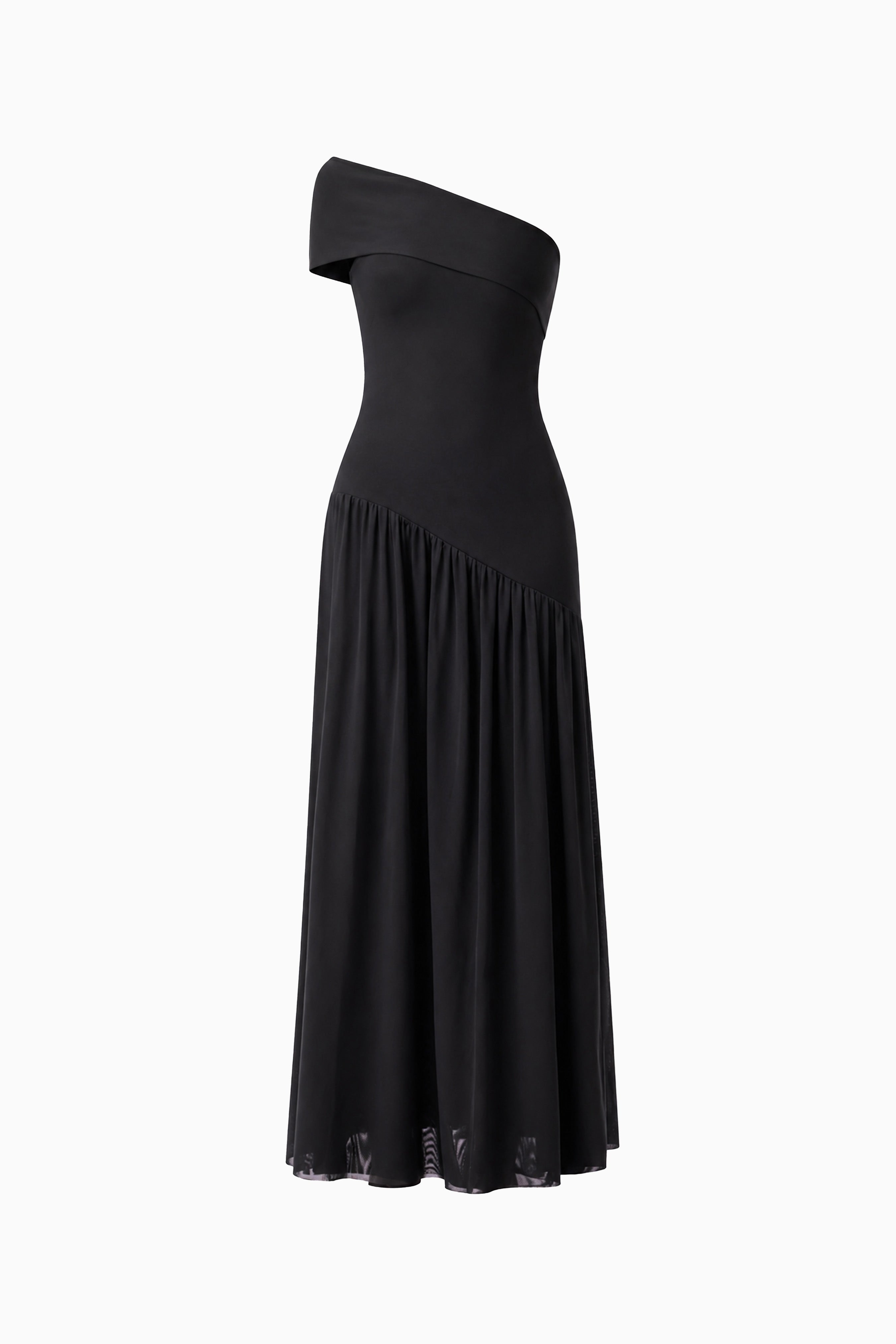 Jesselle Off The Shoulder Gown in Black