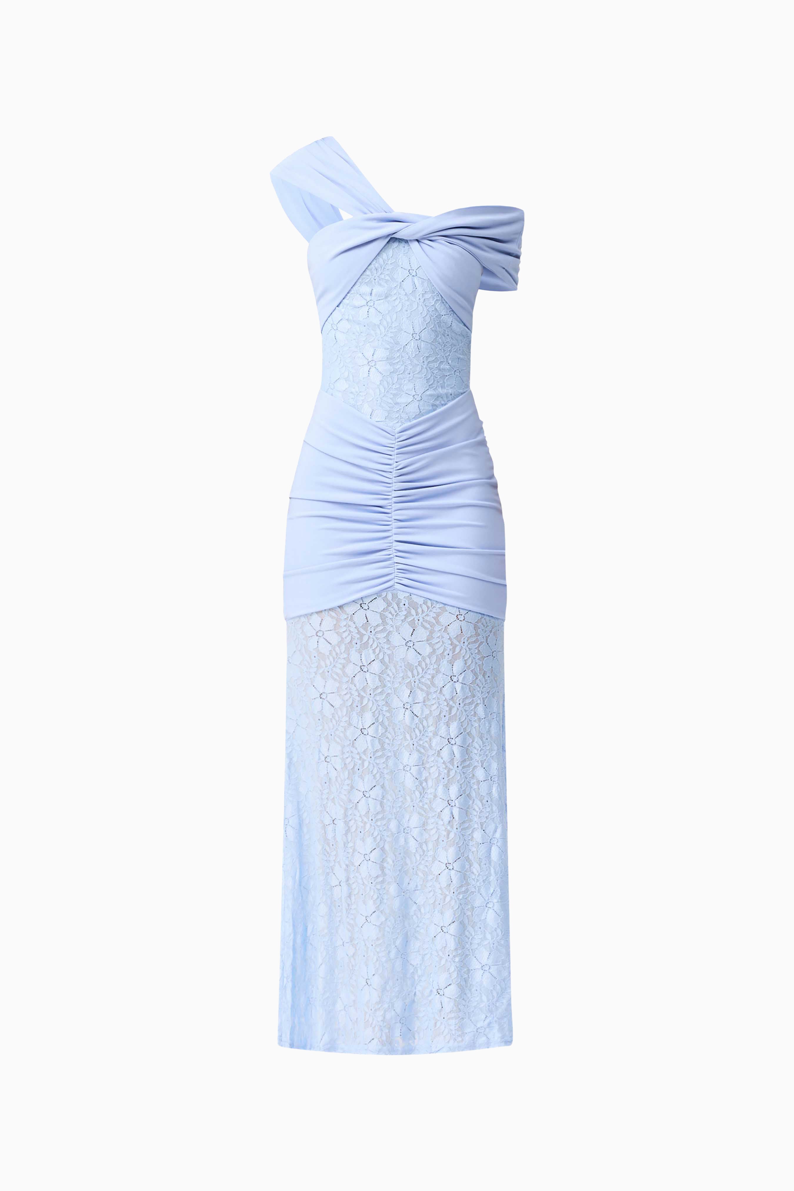Valencia Lace Gown in Blue