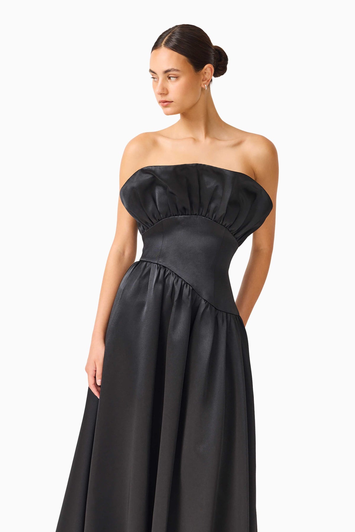 Laurel Sleeveless Maxi Dress in Black