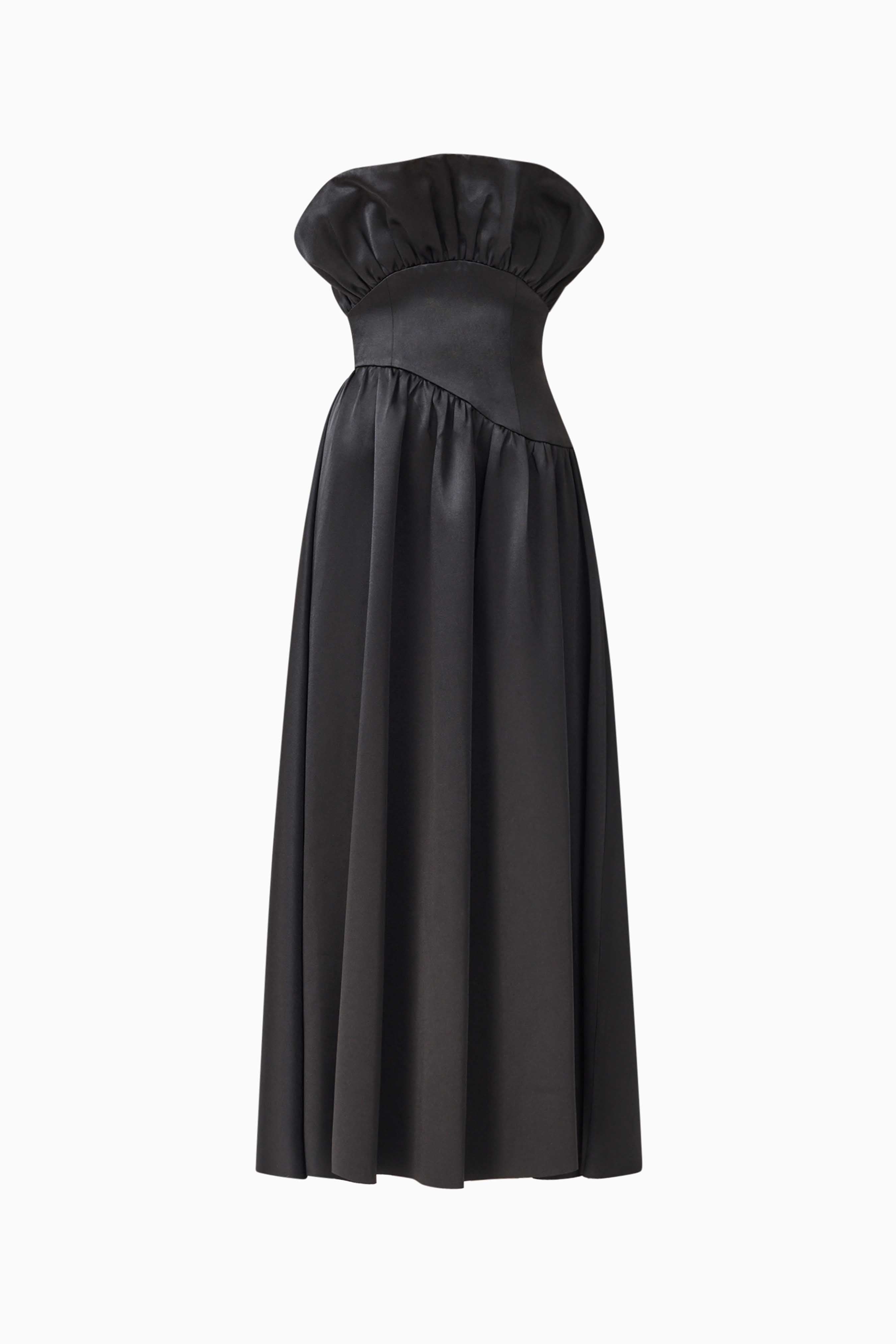 Laurel Sleeveless Maxi Dress in Black