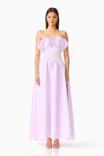 Laurel Sleeveless Maxi Dress in Purple