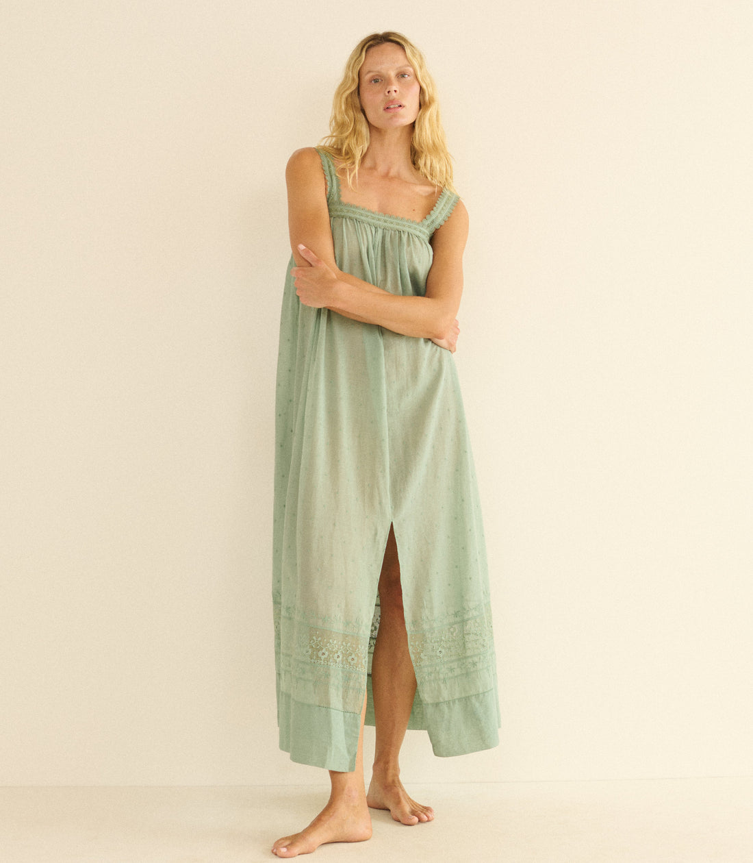 Elarie Dress -- Aloe