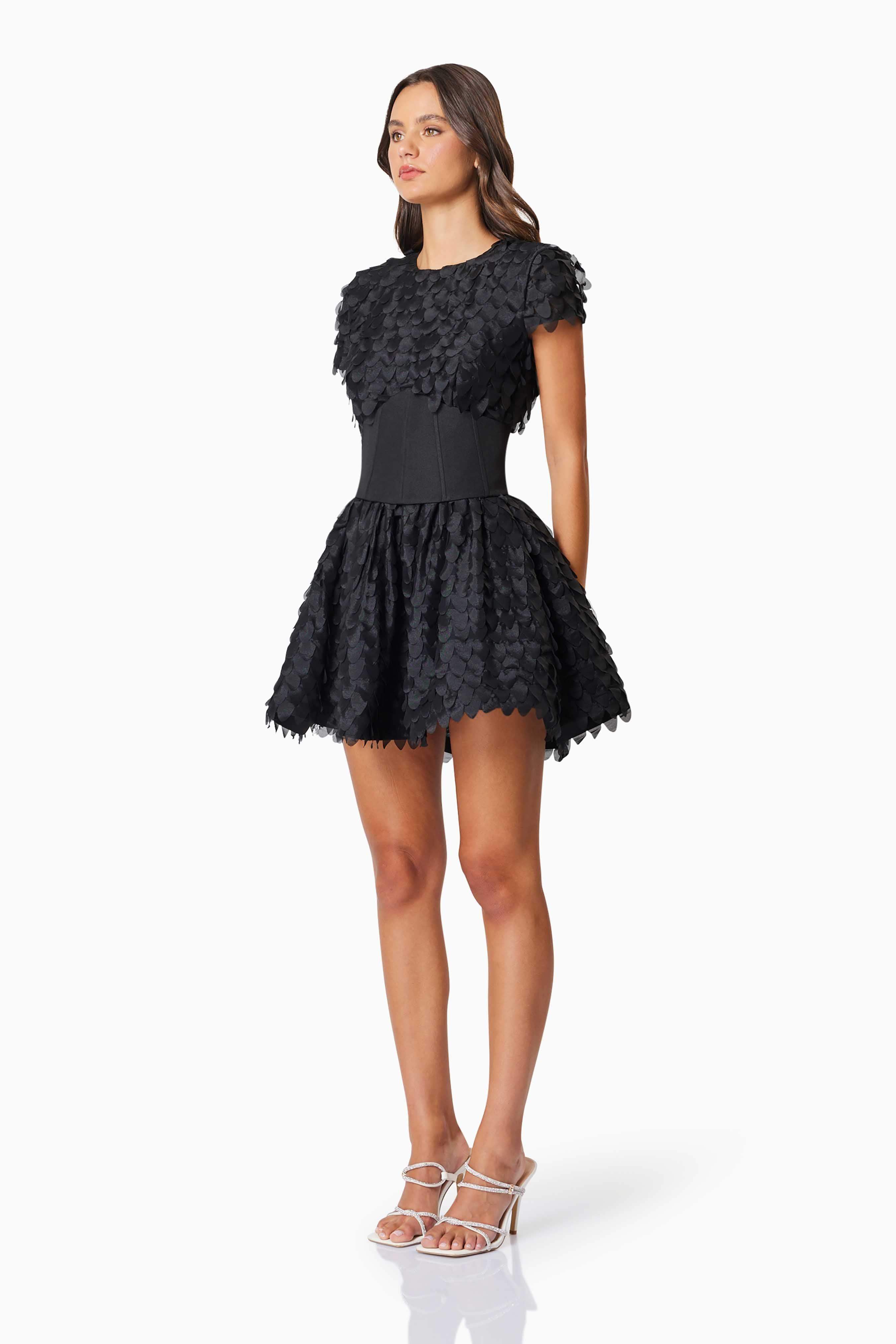 OMR x ELLIATT: Amberwing Dress In Black