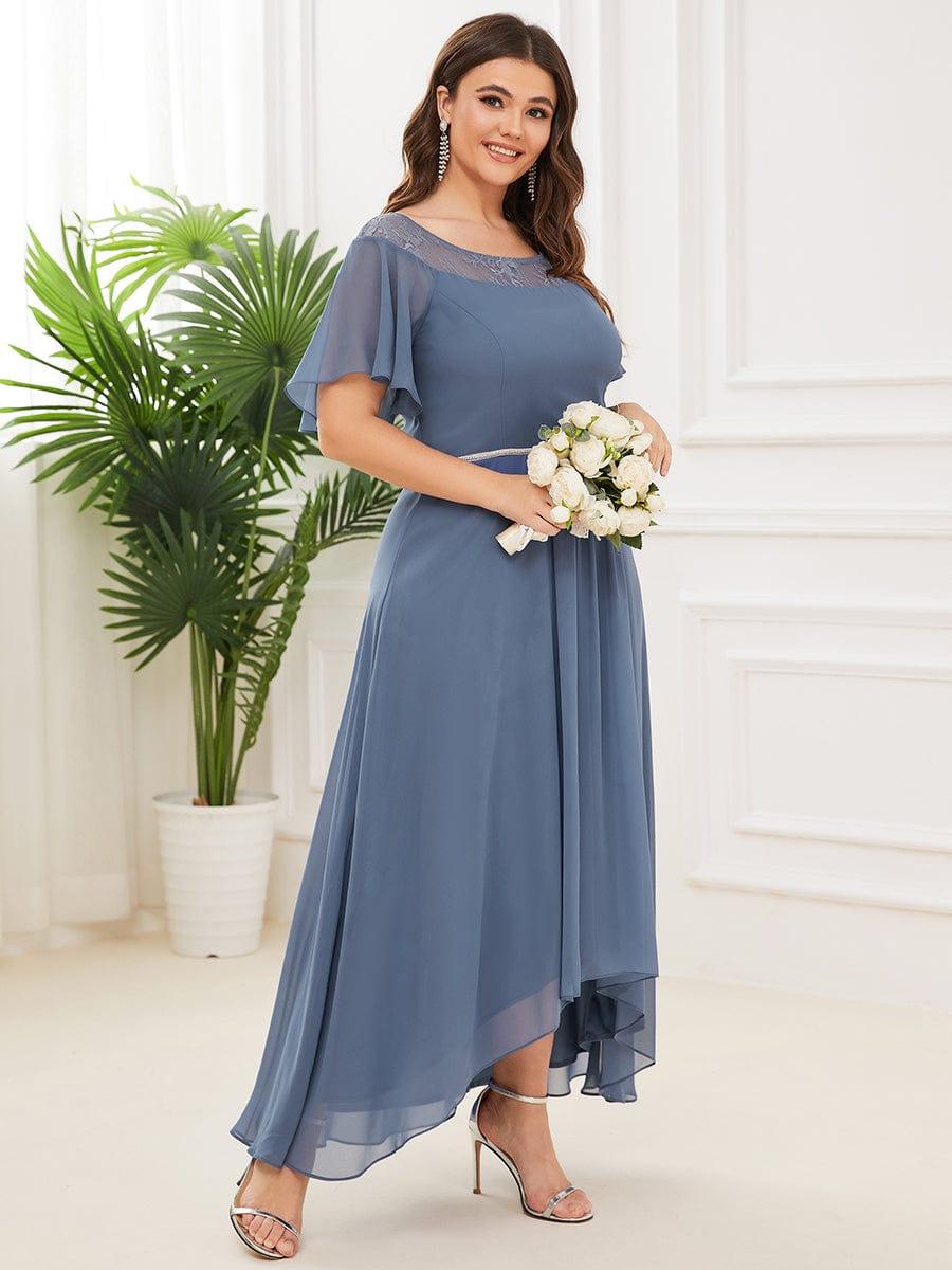 Dusty Blue Bridesmaid Gowns