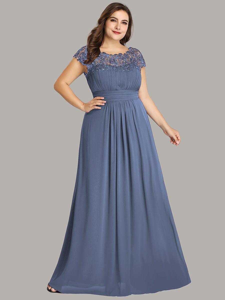 Dusty Blue Bridesmaid Gowns