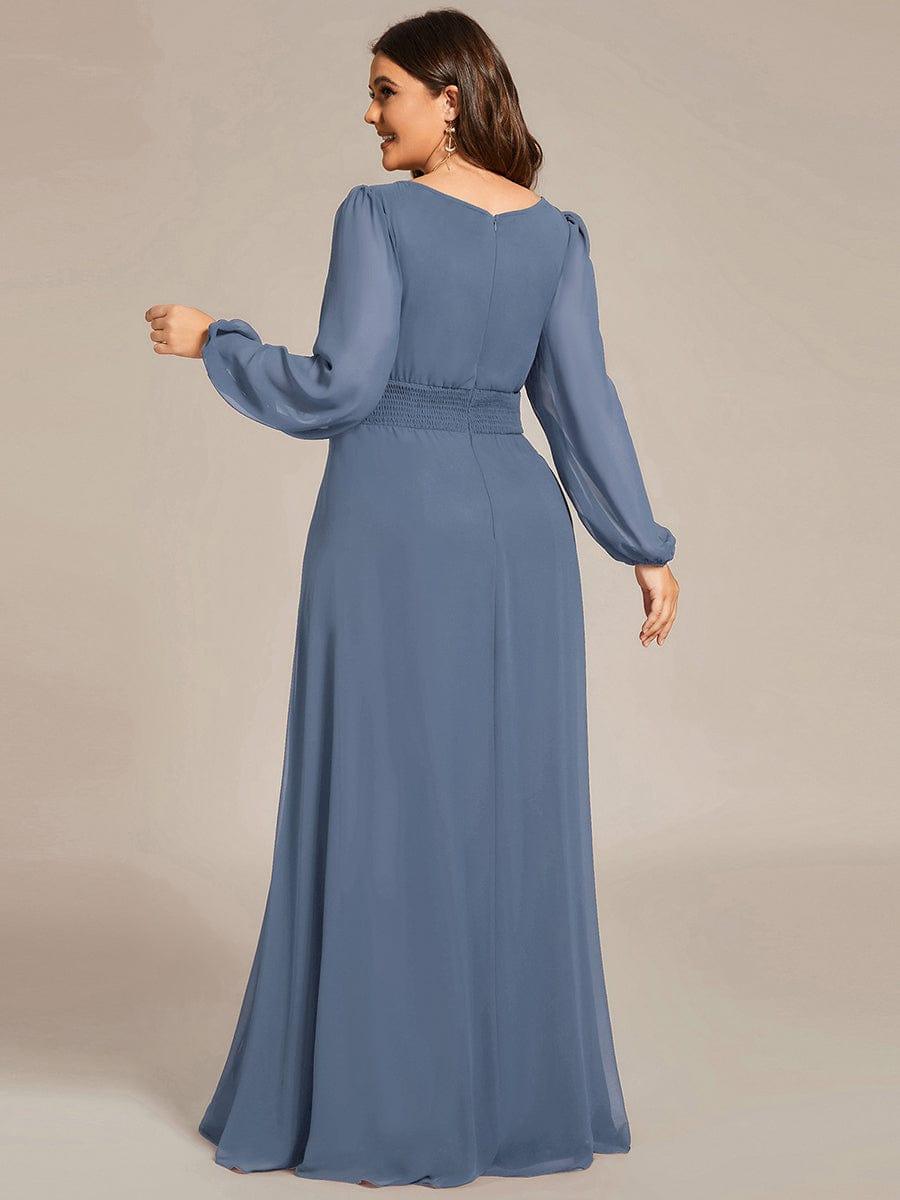 Dusty Blue Bridesmaid Gowns