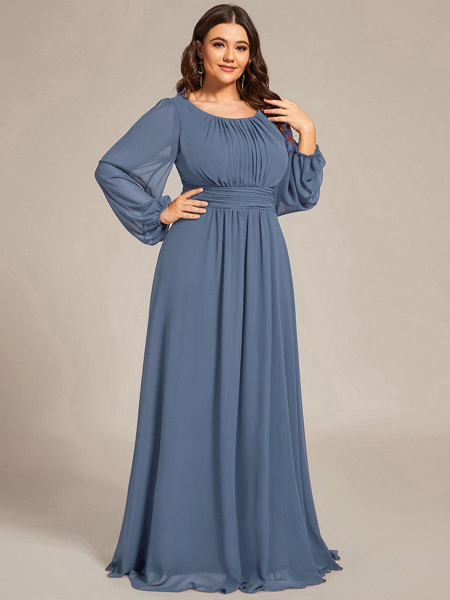 Dusty Blue Bridesmaid Gowns