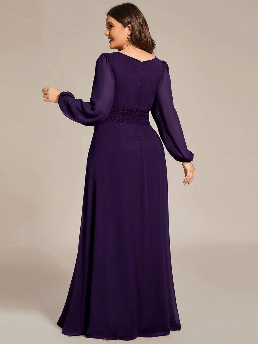 ever CELESTE|Chiffon High Empire Waist Puff Sleeve Mother Dress